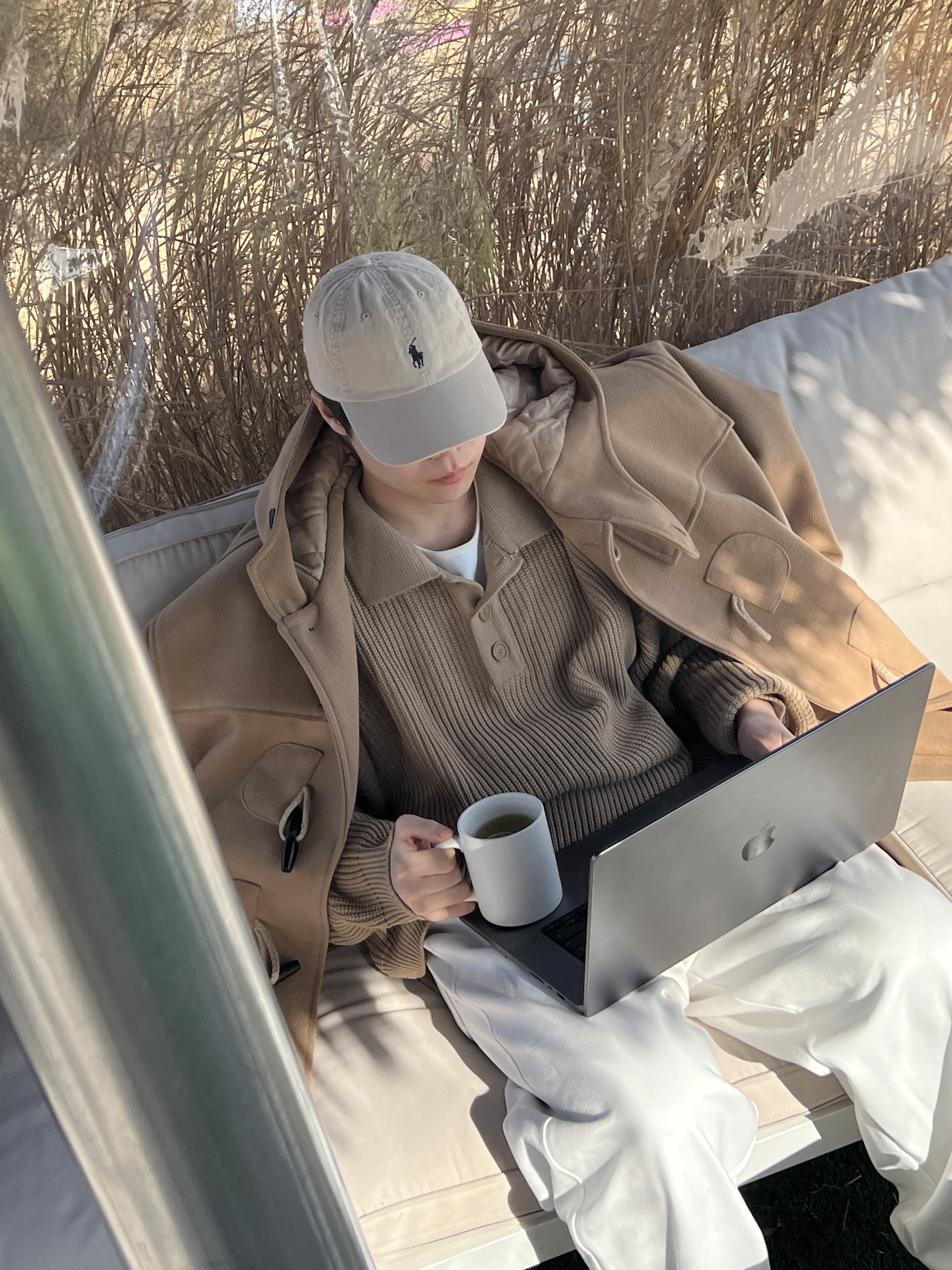 Maison Margiela Calfskin Replica Sneakers, Apple 2021 MacBook Pro 16 M1 Pro 10-Core 512GB SSD / 16GB RAM Space Gray (Korean Ver.) 착용 스타일 - 2