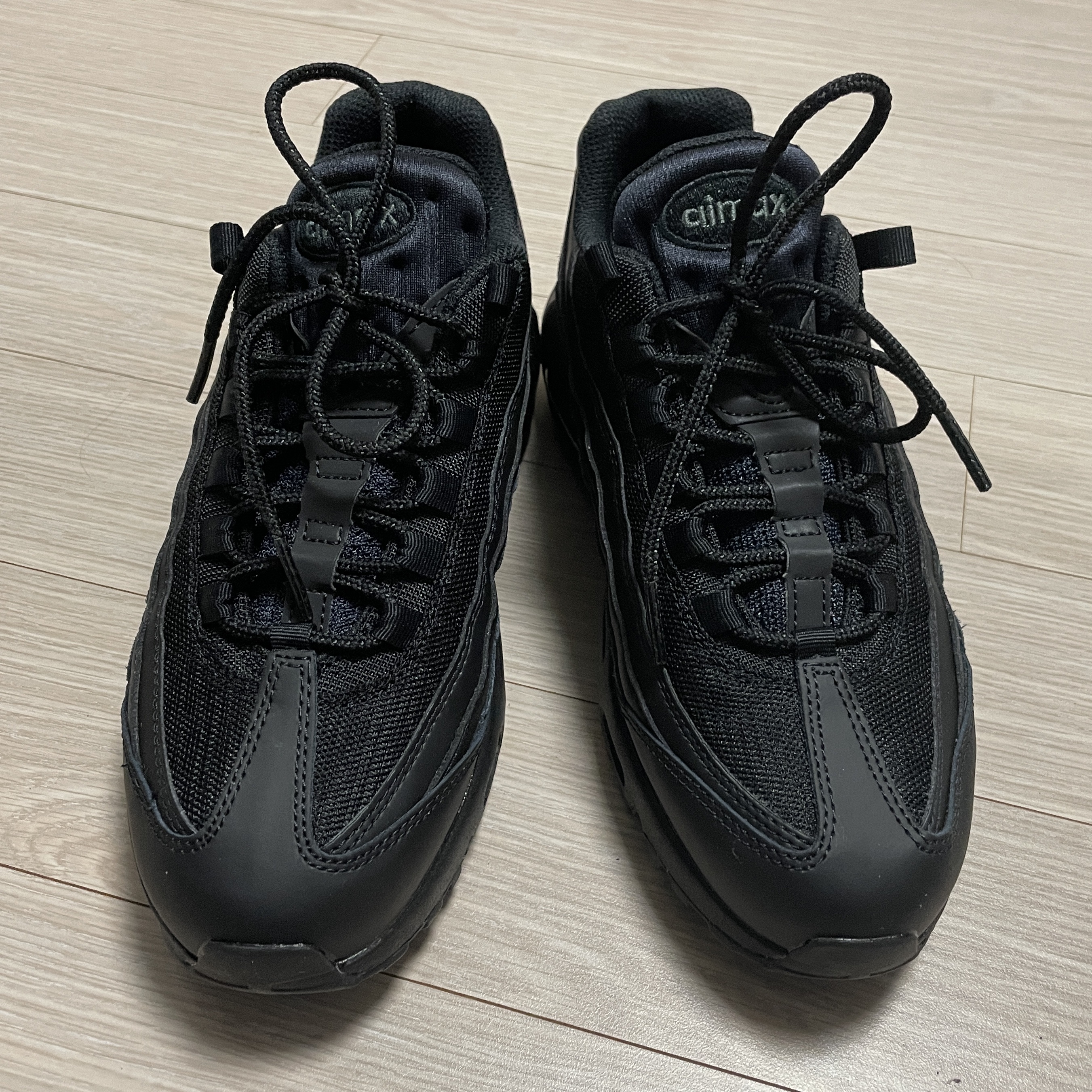 Nike Air Max 95 Essential Triple Black 2020 착용 스타일