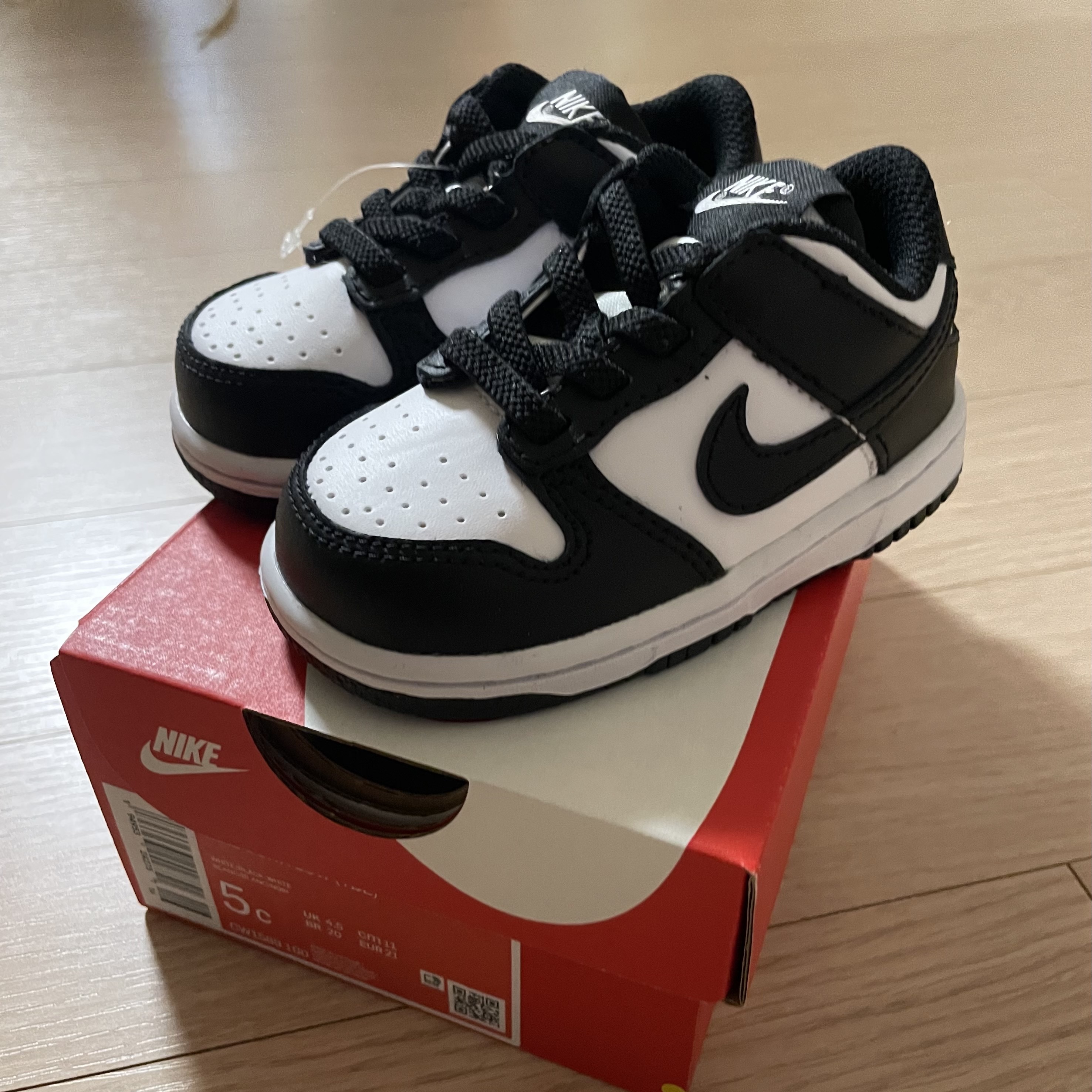 (TD) Nike Dunk Low Black 착용 스타일