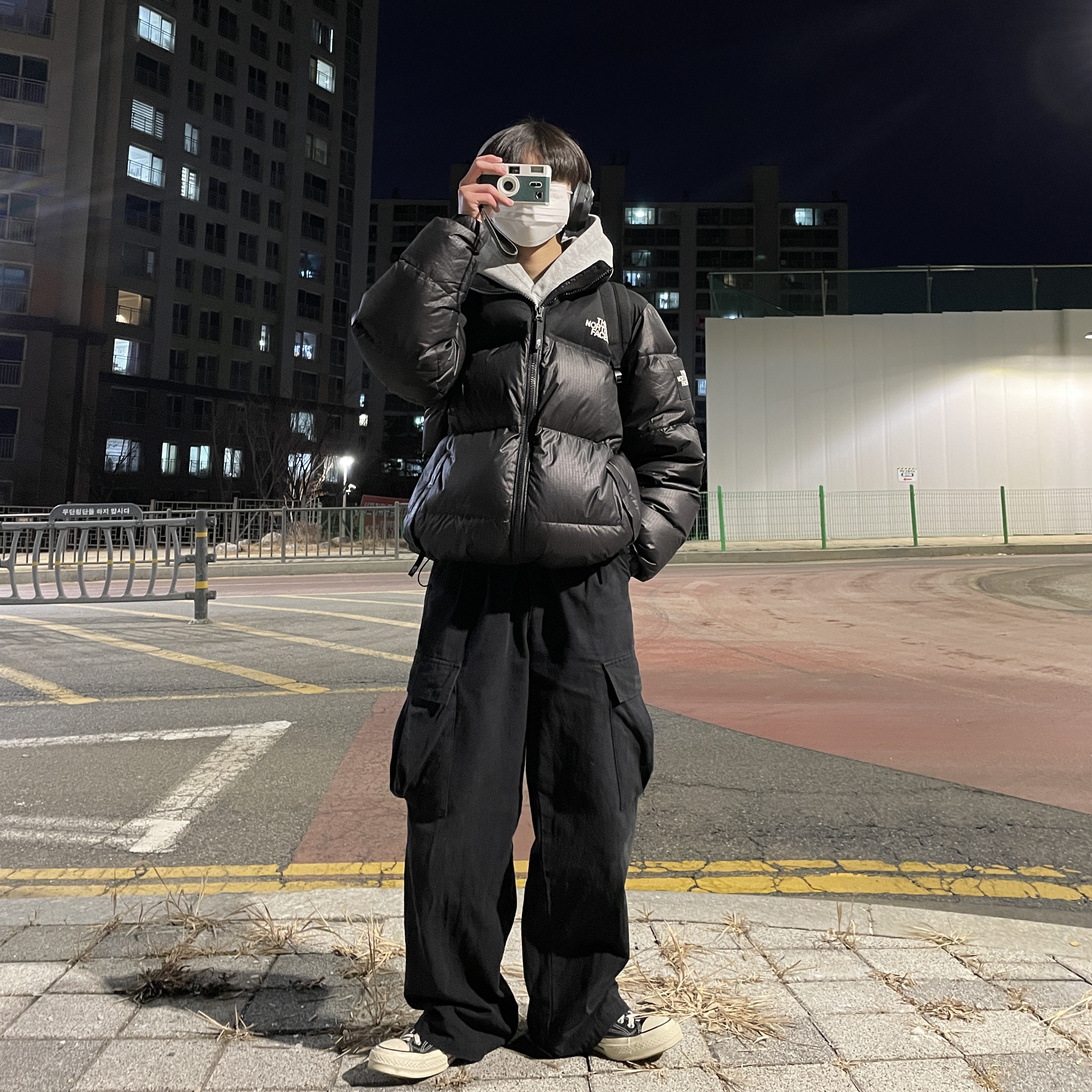 Converse Chuck 70 Hi Black 착용 스타일