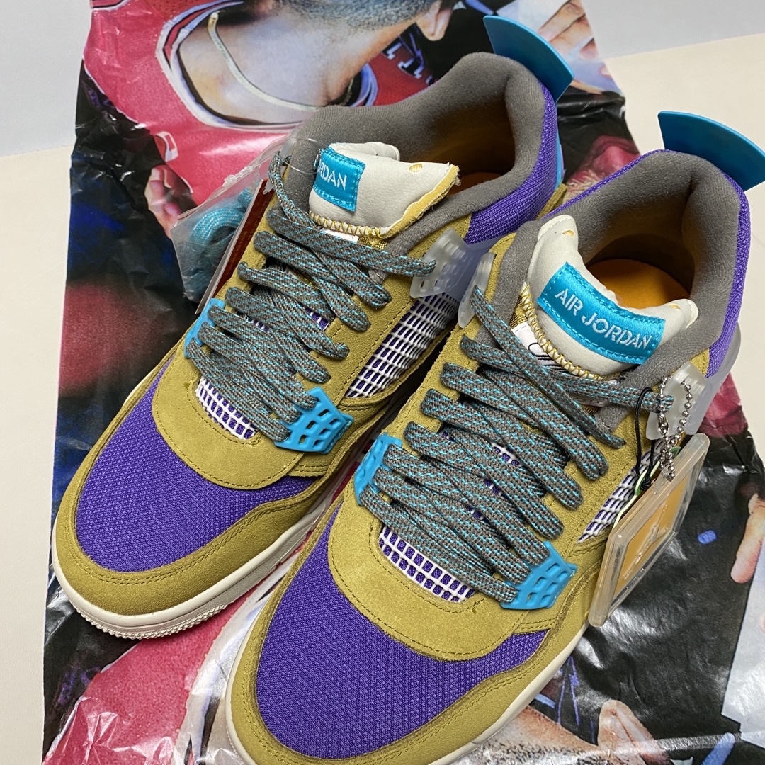 Jordan 4 x Union Retro SP Desert Moss 착용 스타일