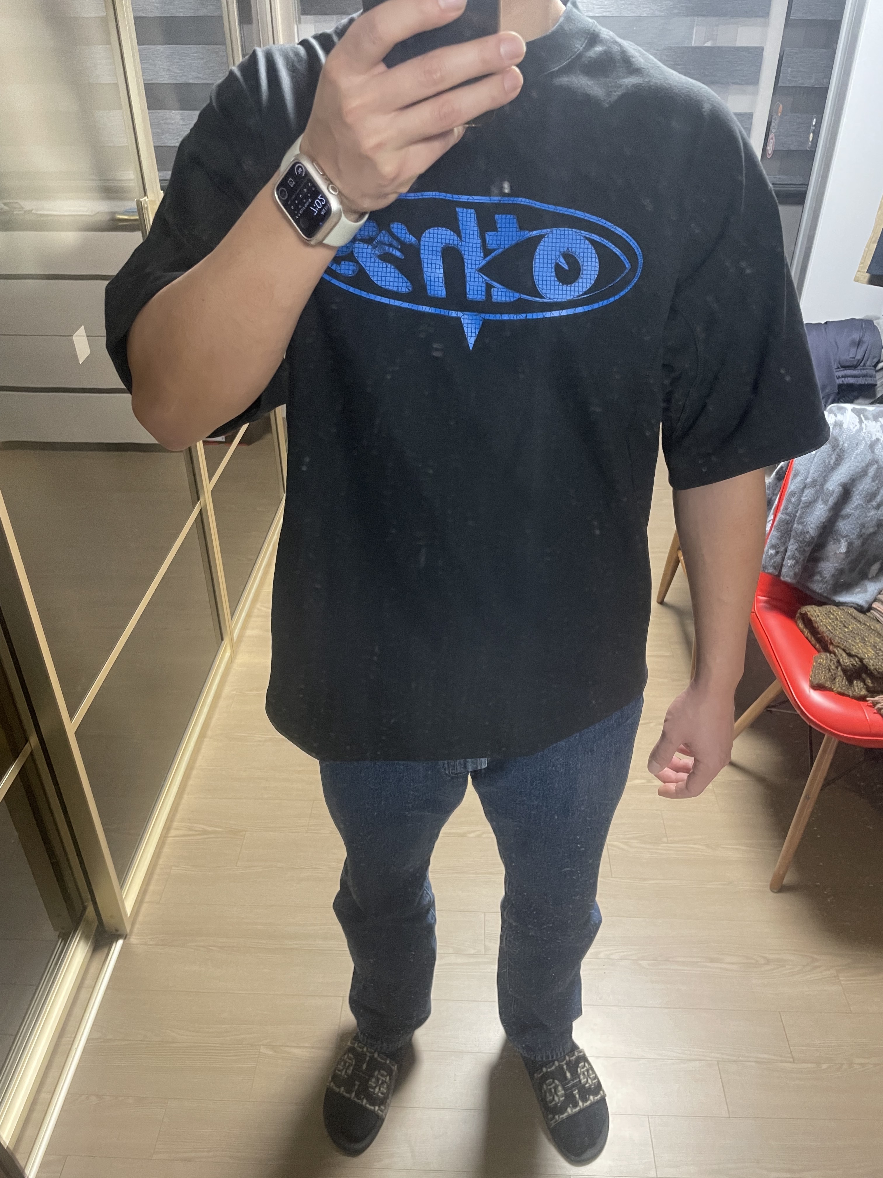 Nike x Off-White NRG T-Shirt Black - Asia 착용 스타일