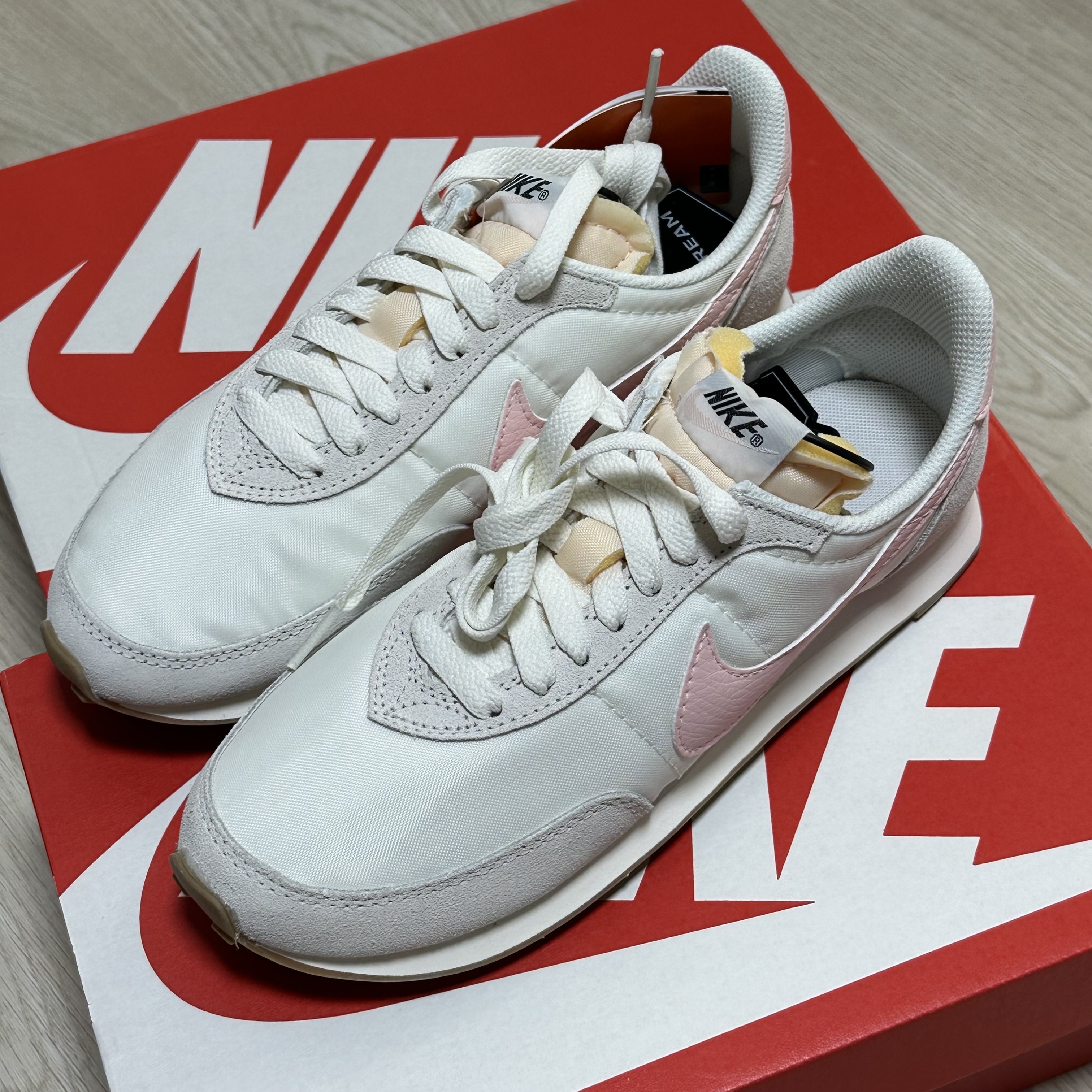 (W) Nike Waffle Trainer 2 Phantom Atmosphere 착용 스타일 - 1