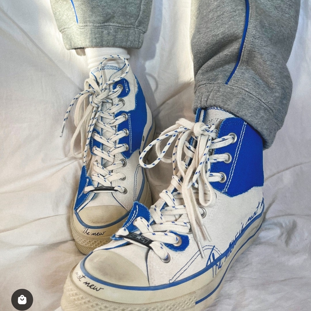 Converse x Ader Error Chuck 70 High White 착용 스타일 - 3