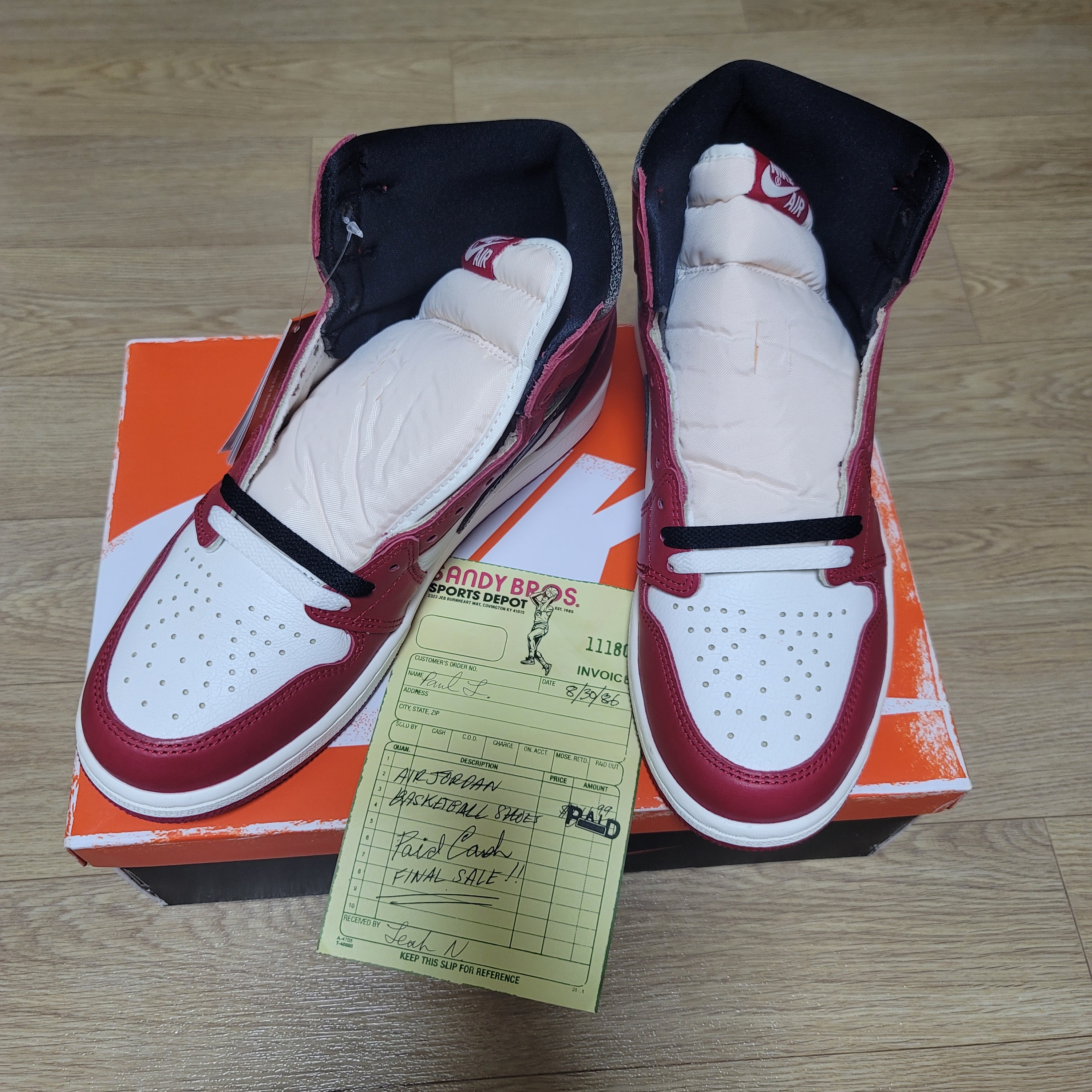 Jordan 1 Retro High OG Chicago 2022 착용 스타일