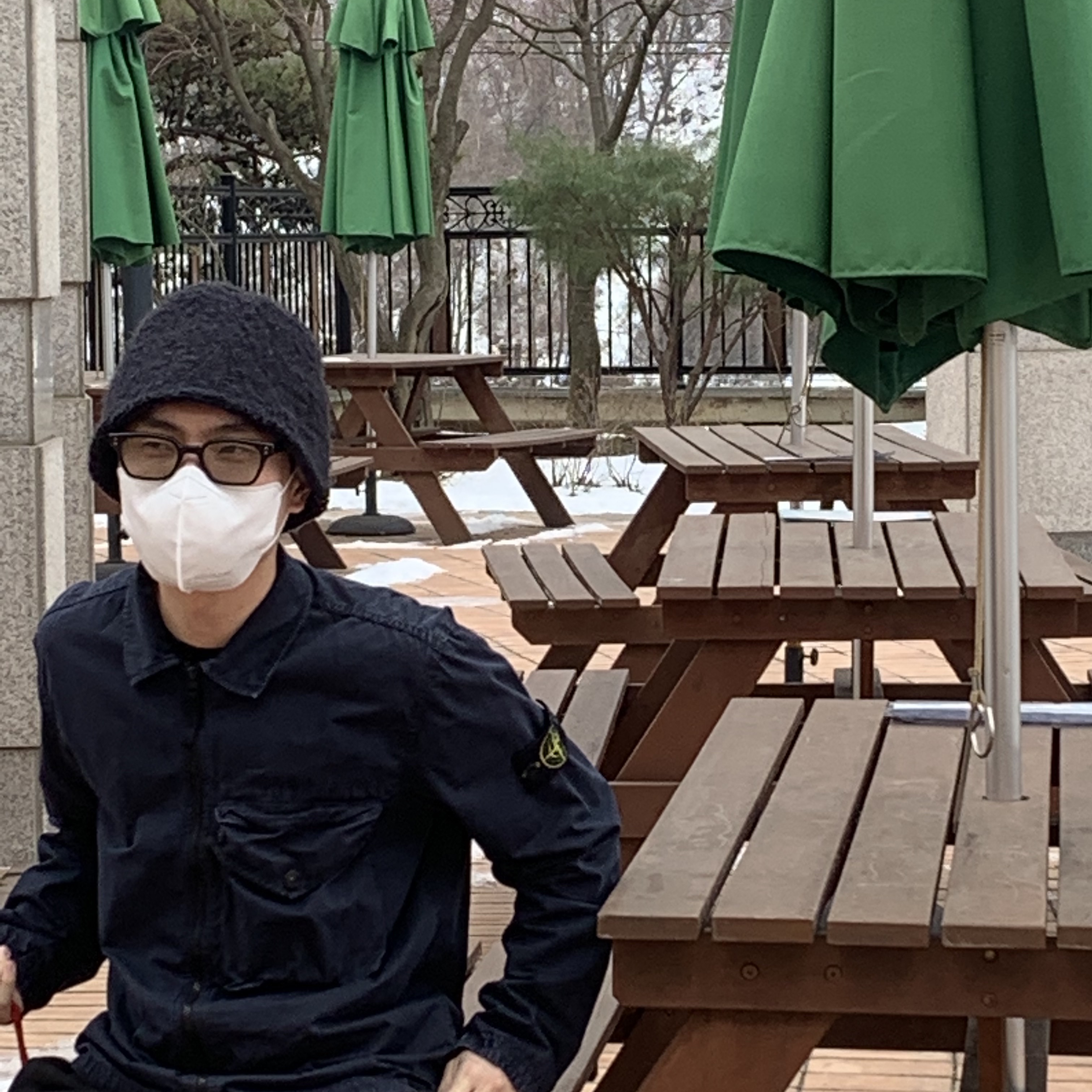Stone Island 117WN T.CO+OLD Overshirt Black - 21SS 착용 스타일 - 4