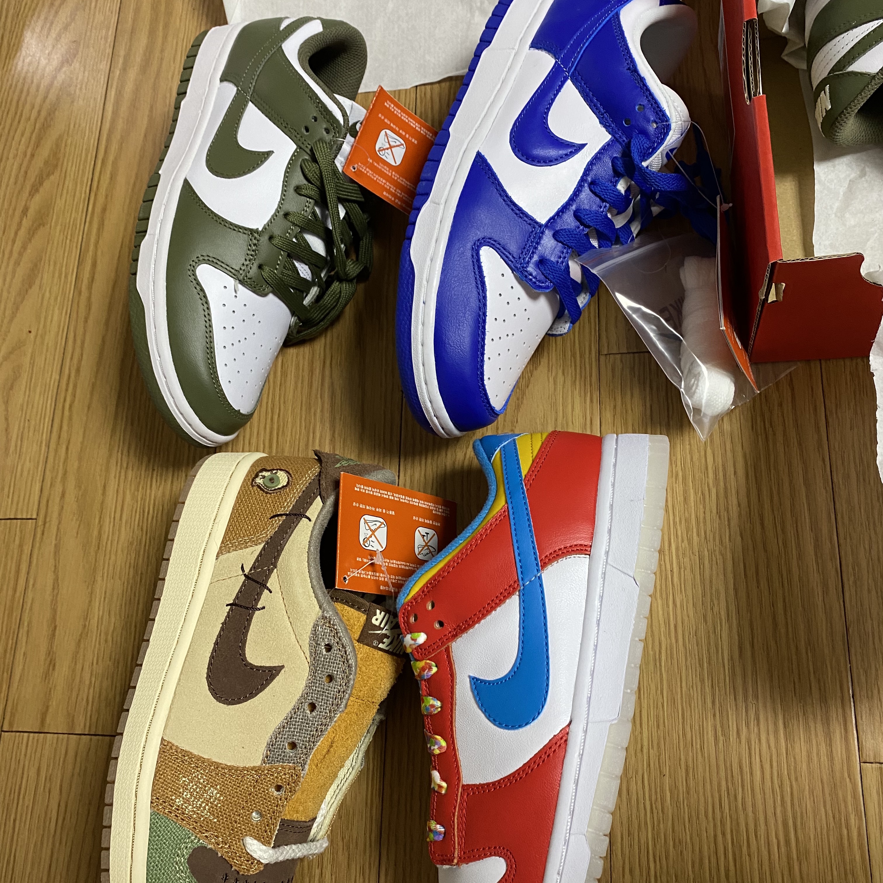 Nike Dunk Low SP Kentucky 2022 착용 스타일