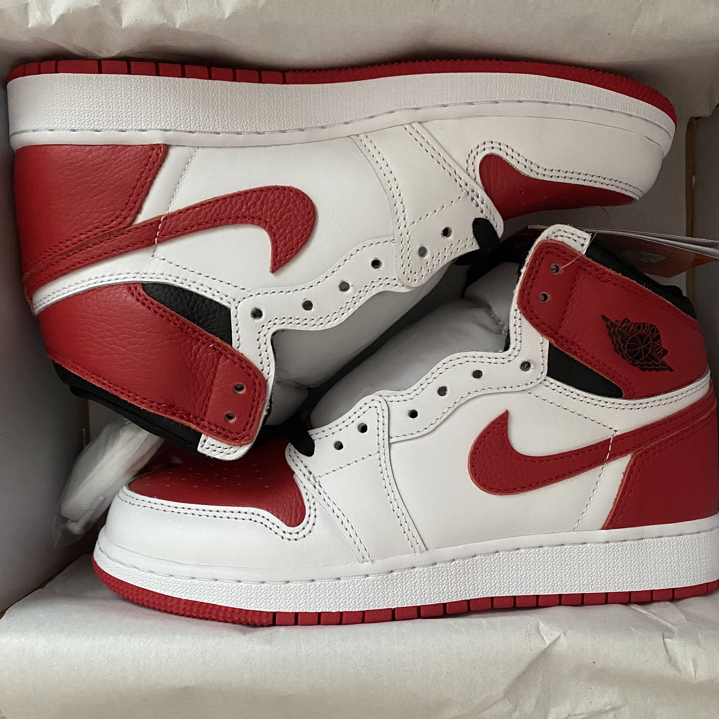 (GS) Jordan 1 Retro High OG Heritage 착용 스타일
