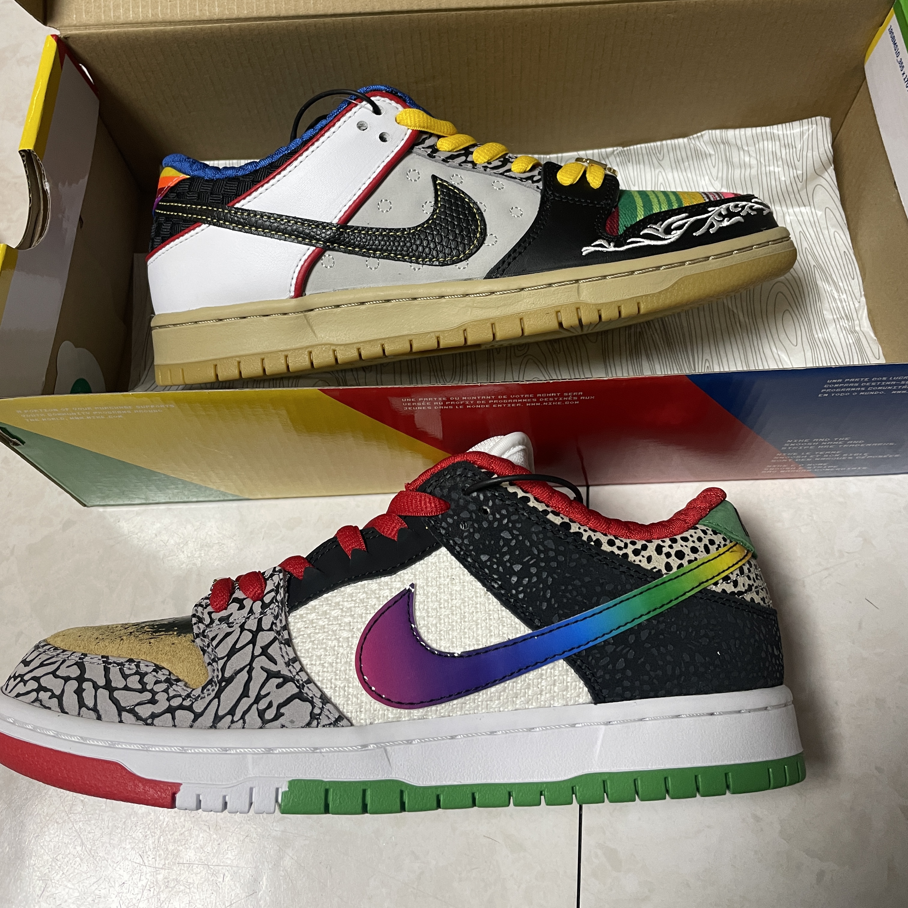 Nike SB Dunk Low What The Paul 착용 스타일