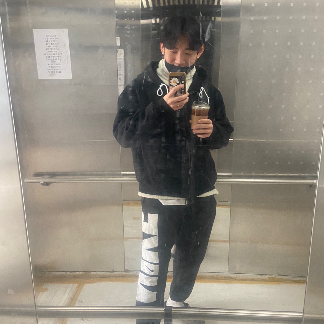 Nike NRG Solo Swoosh Full Zip Hoodie Black - Asia 착용 스타일