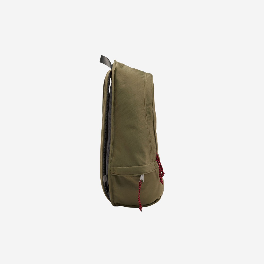 Diesel Rave Backpack in Washed Recycled Fabric Olive Green 상세 이미지 2