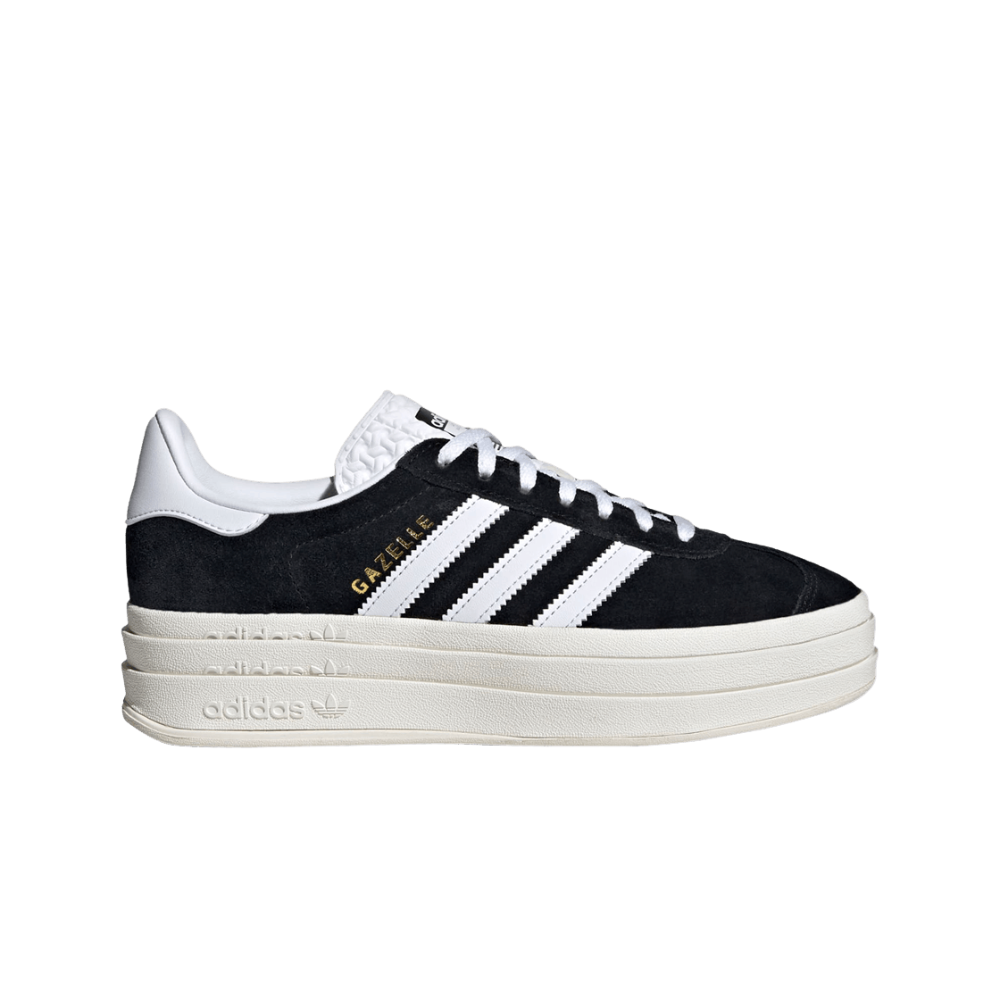 (W) 아디다스 가젤 볼드 코어 블랙 클라우드 화이트((W) Adidas Gazelle Bold Core Black Cloud White)