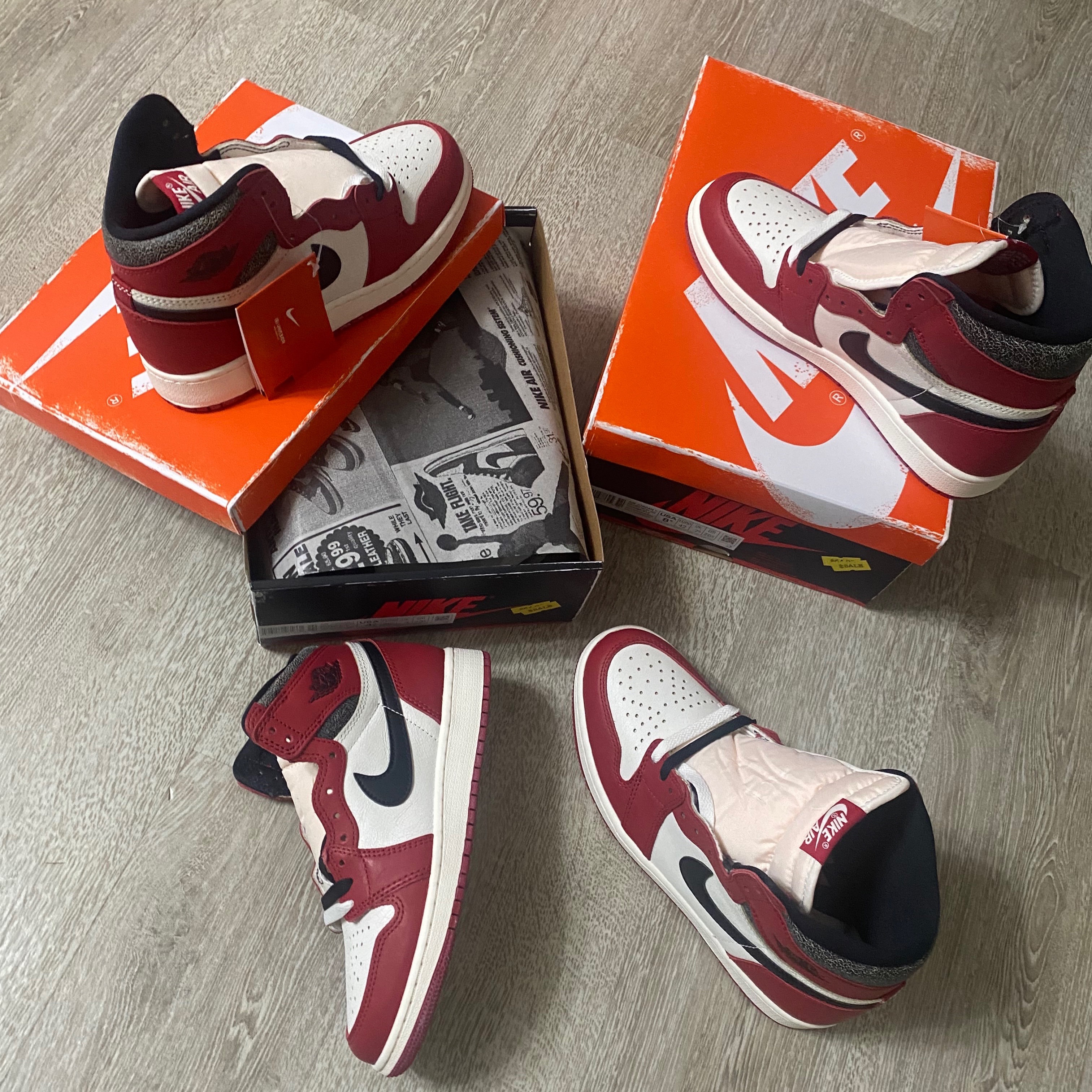 Jordan 1 Retro High OG Chicago 2022 착용 스타일