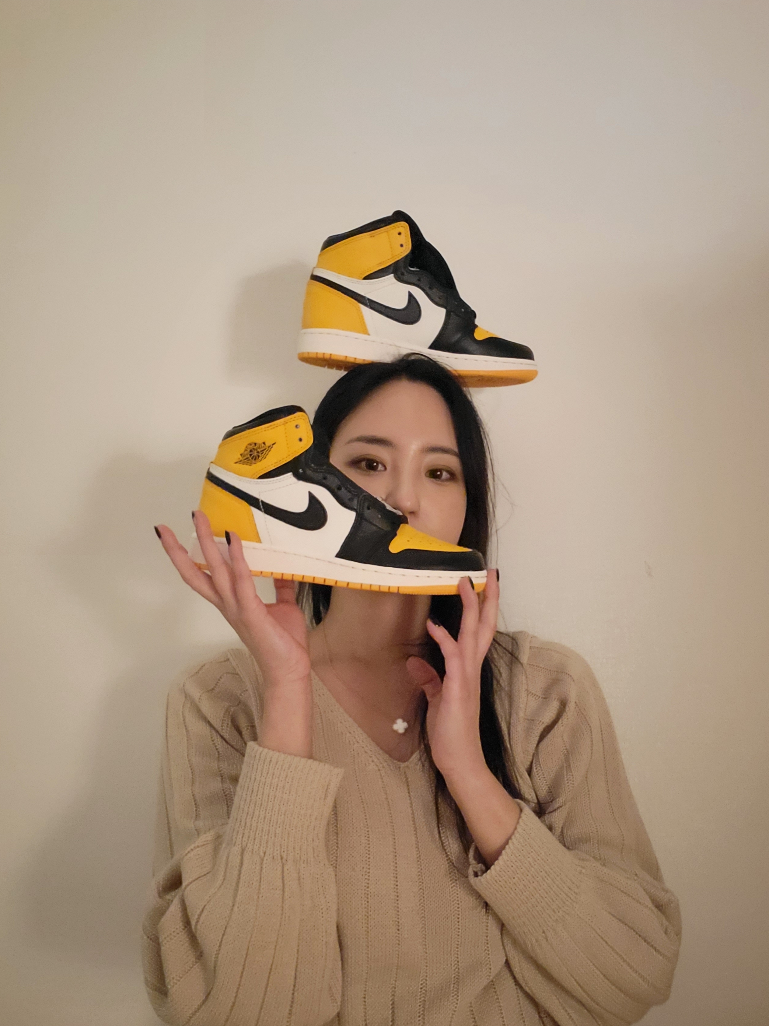 (GS) Jordan 1 Retro High OG Taxi 착용 스타일