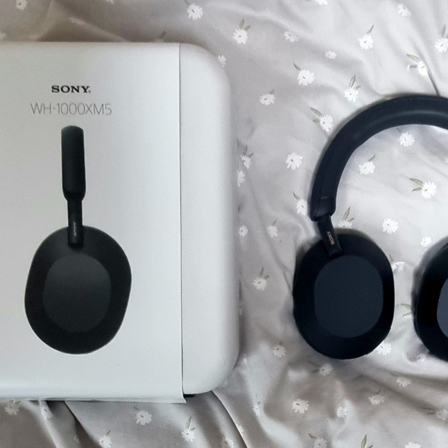 Sony WH-1000XM5 Black (Sony Korea Ver.) 착용 스타일