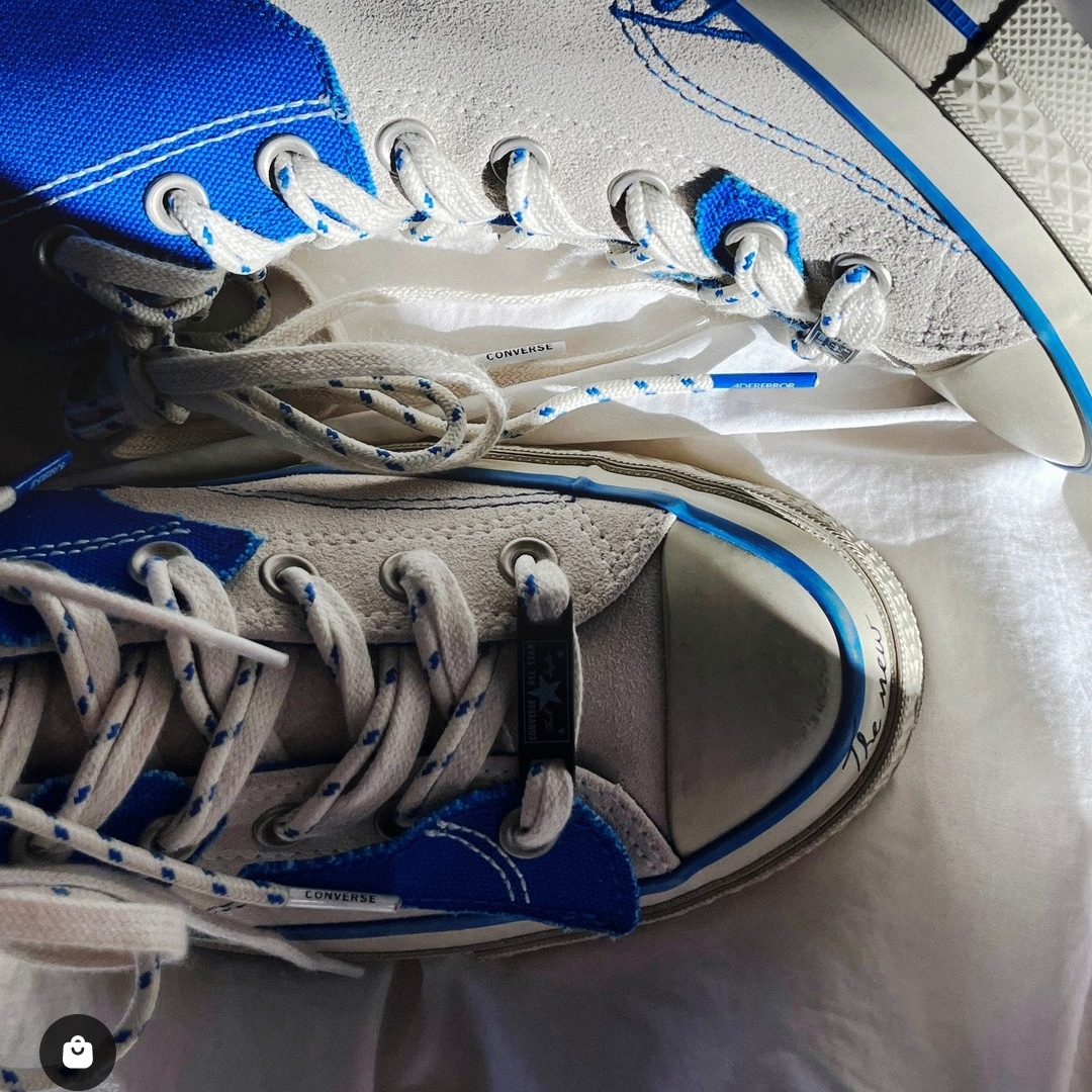 Converse x Ader Error Chuck 70 High White 착용 스타일 - 4