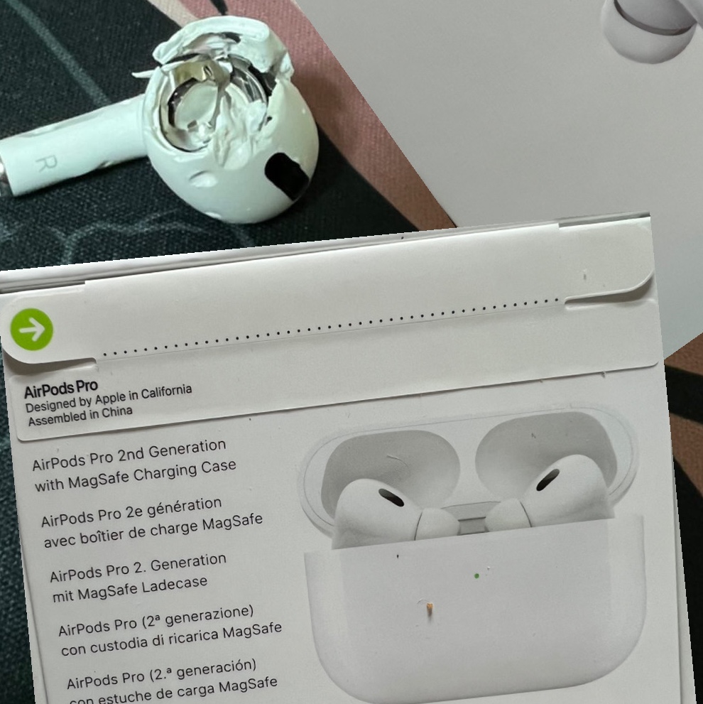 Apple AirPods Pro 2nd Gen (Korean Ver.) 착용 스타일
