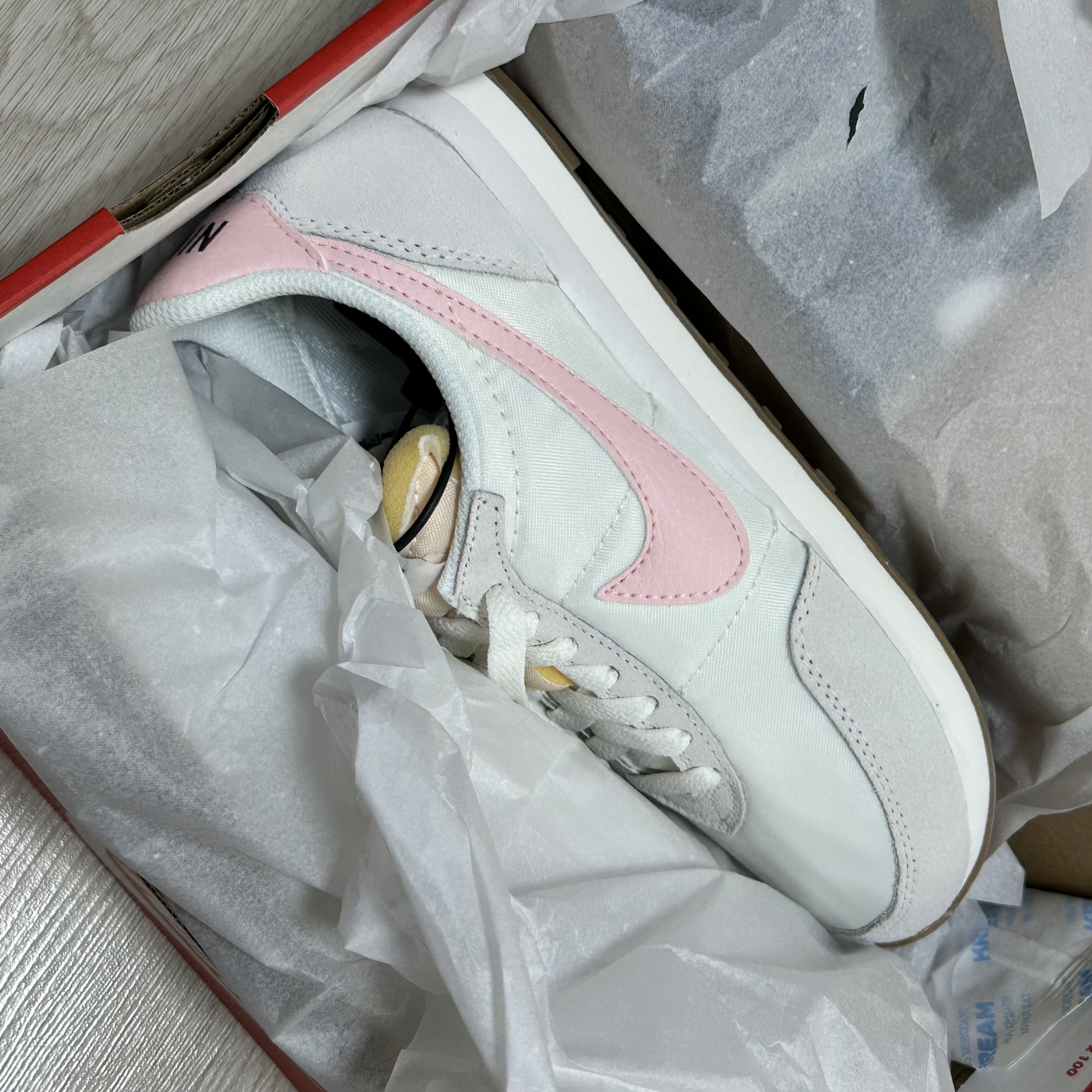 (W) Nike Waffle Trainer 2 Phantom Atmosphere 착용 스타일 - 2
