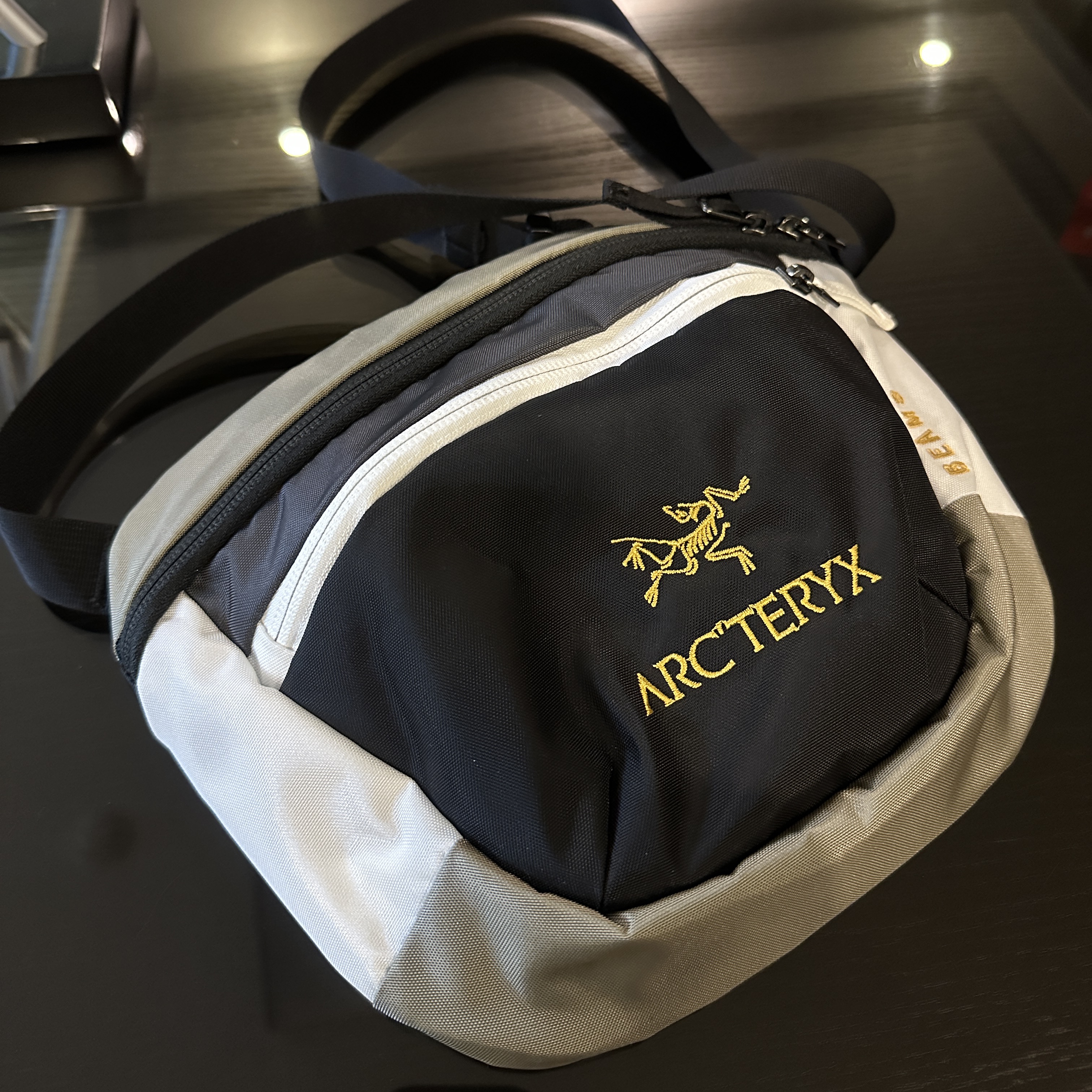 Arc'teryx x Beams Dimensions Mantis 2 Waistpack Multi 착용 스타일