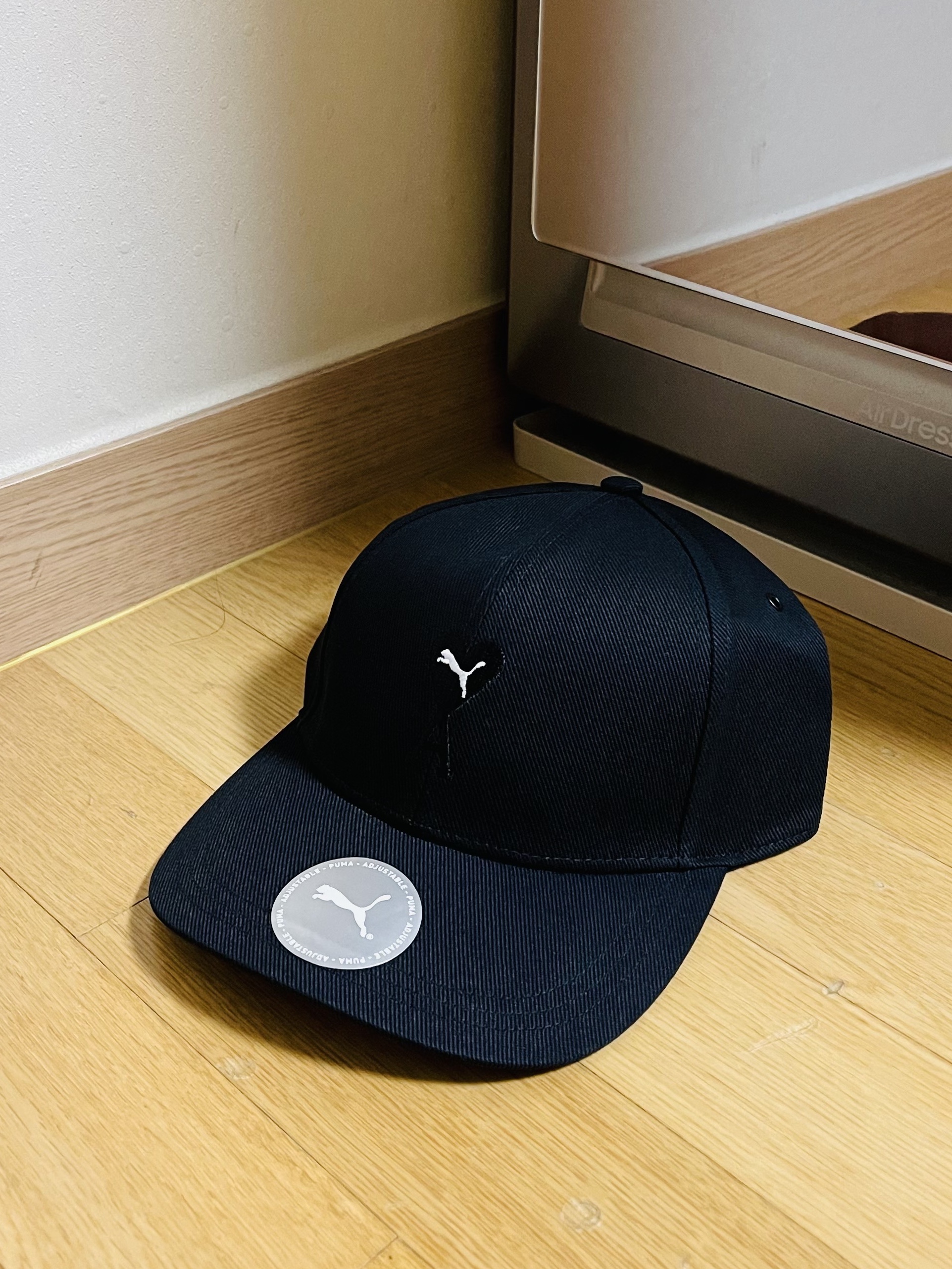 Puma x AMI Low Curve Cap Black 착용 스타일