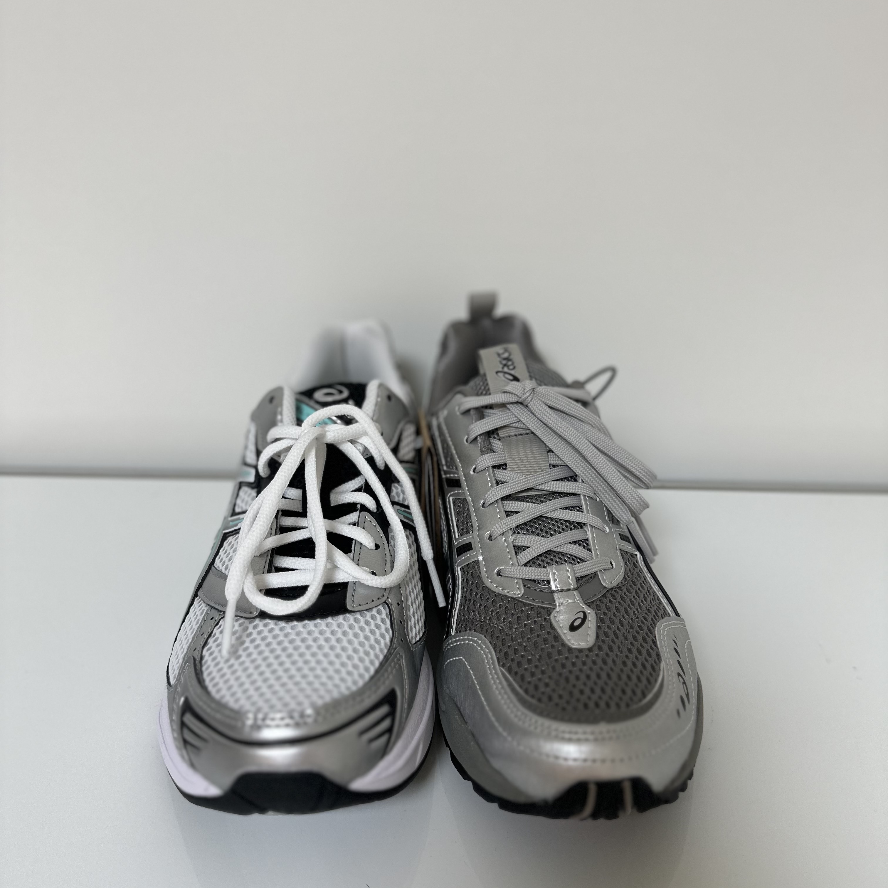 Asics x Freja Wewer Gel-1090 V2 Clay Grey Pure Silver 착용 스타일 - 1