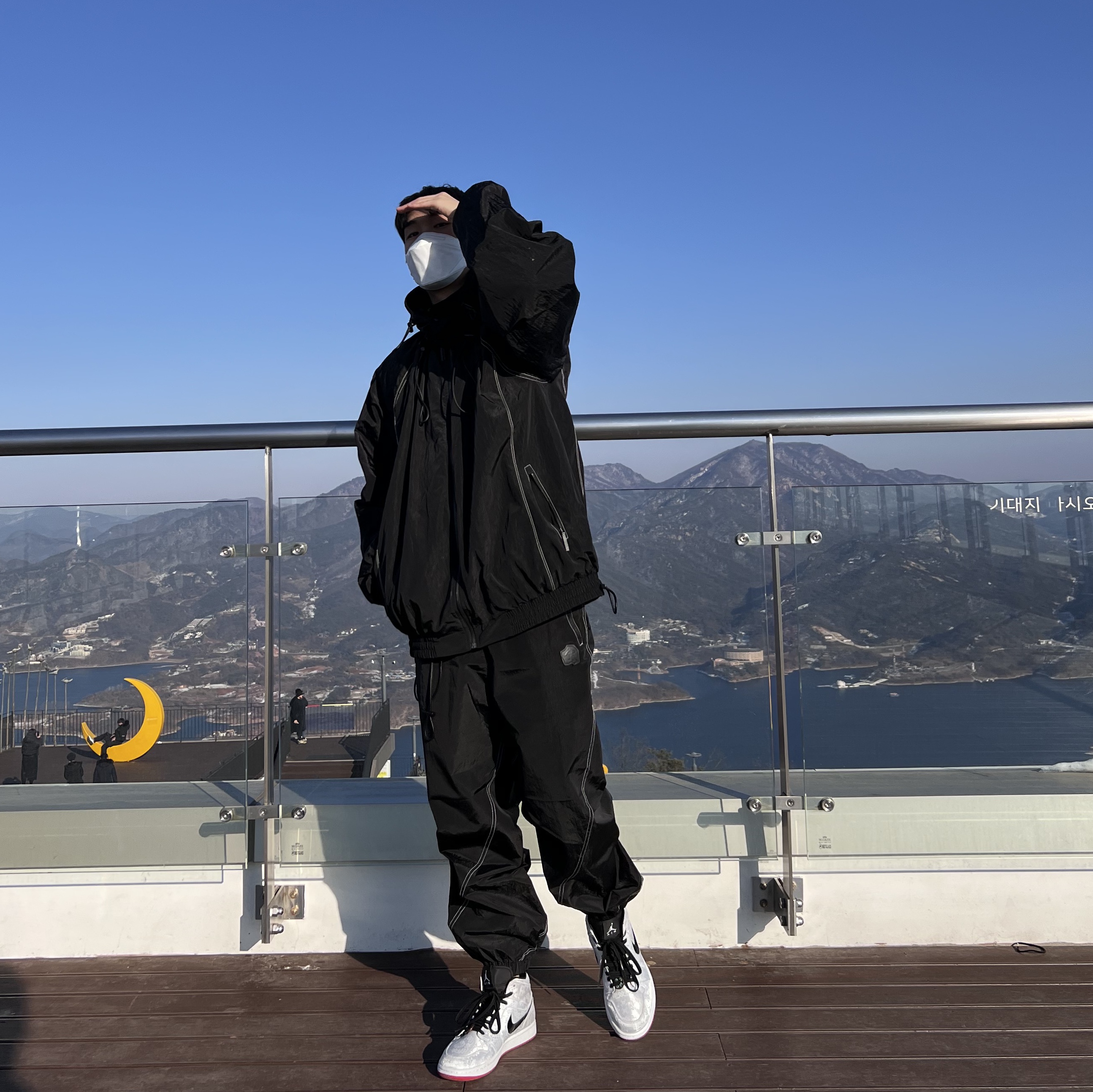 Jordan 1 x Clot Mid SE Fearless Edison Chen 착용 스타일 - 1