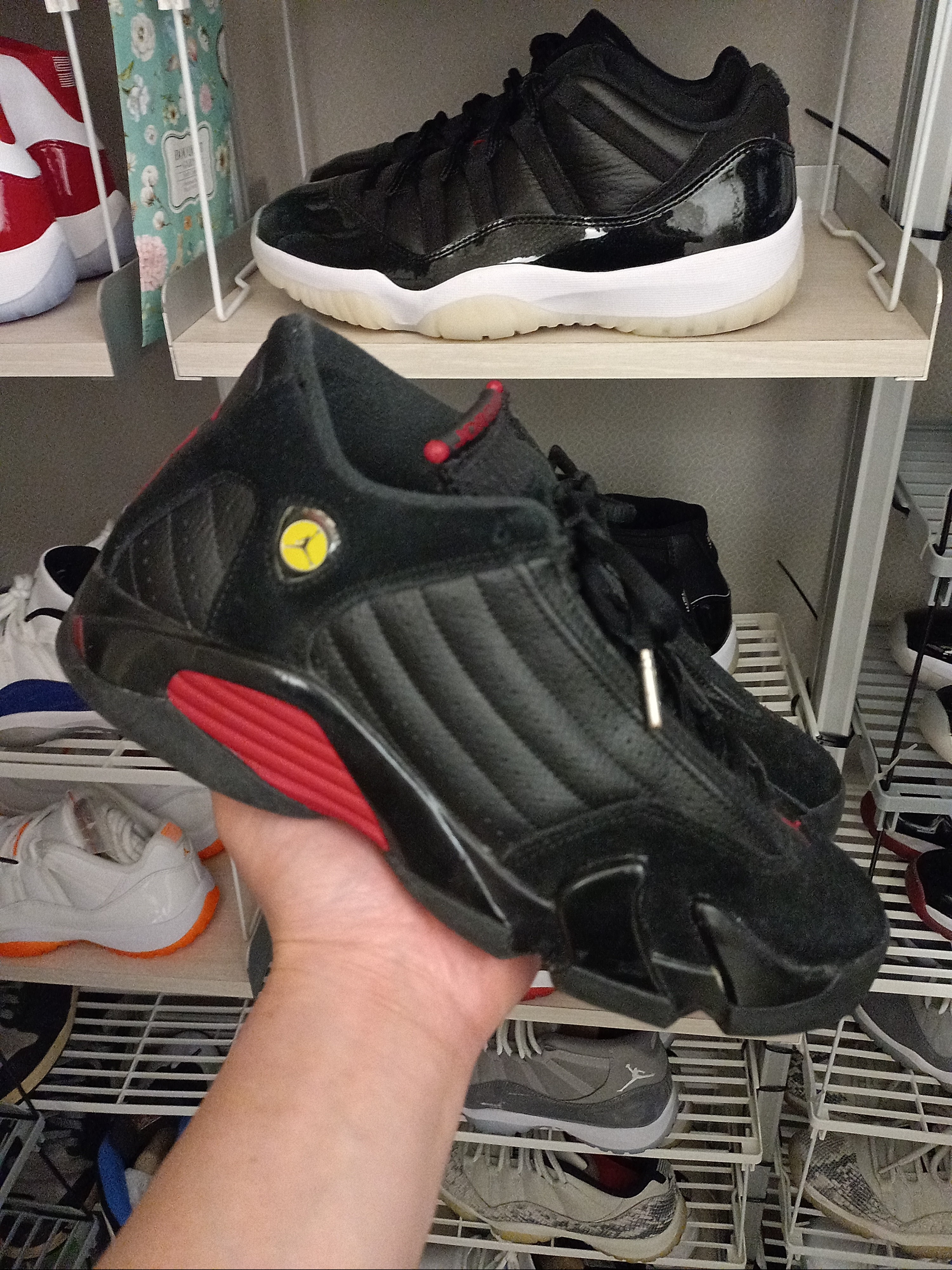 Jordan 14 Retro Last Shot 2018, Jordan 14 Retro Last Shot 2011 착용 스타일 - 1