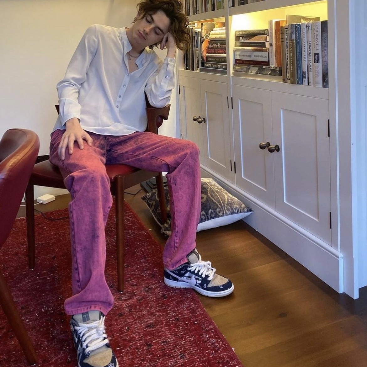 Nike x Travis Scott SB Dunk Low 착용 스타일
