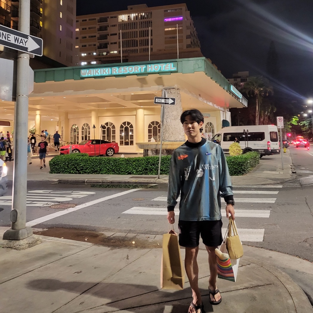 Nike x Off-White NRG Jersey Imperial Blue - Asia 착용 스타일 - 2