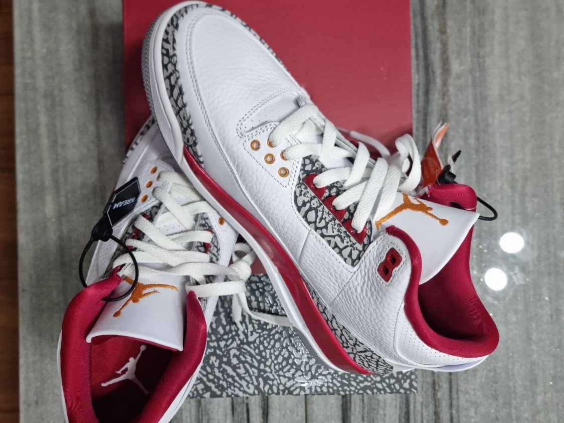 Jordan 3 Retro Cardinal Red 착용 스타일 - 2