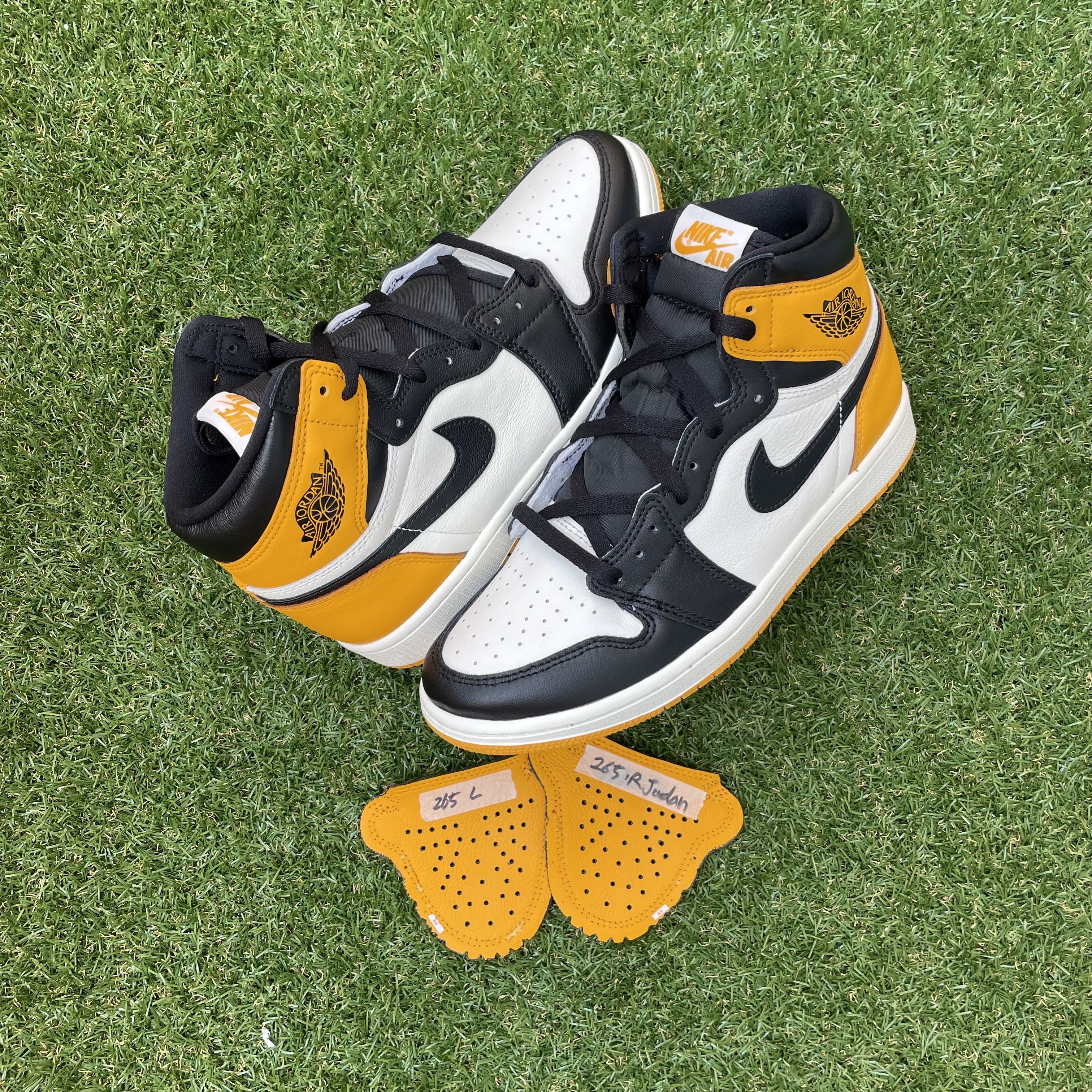 Jordan 1 Retro High OG Taxi 착용 스타일 - 3