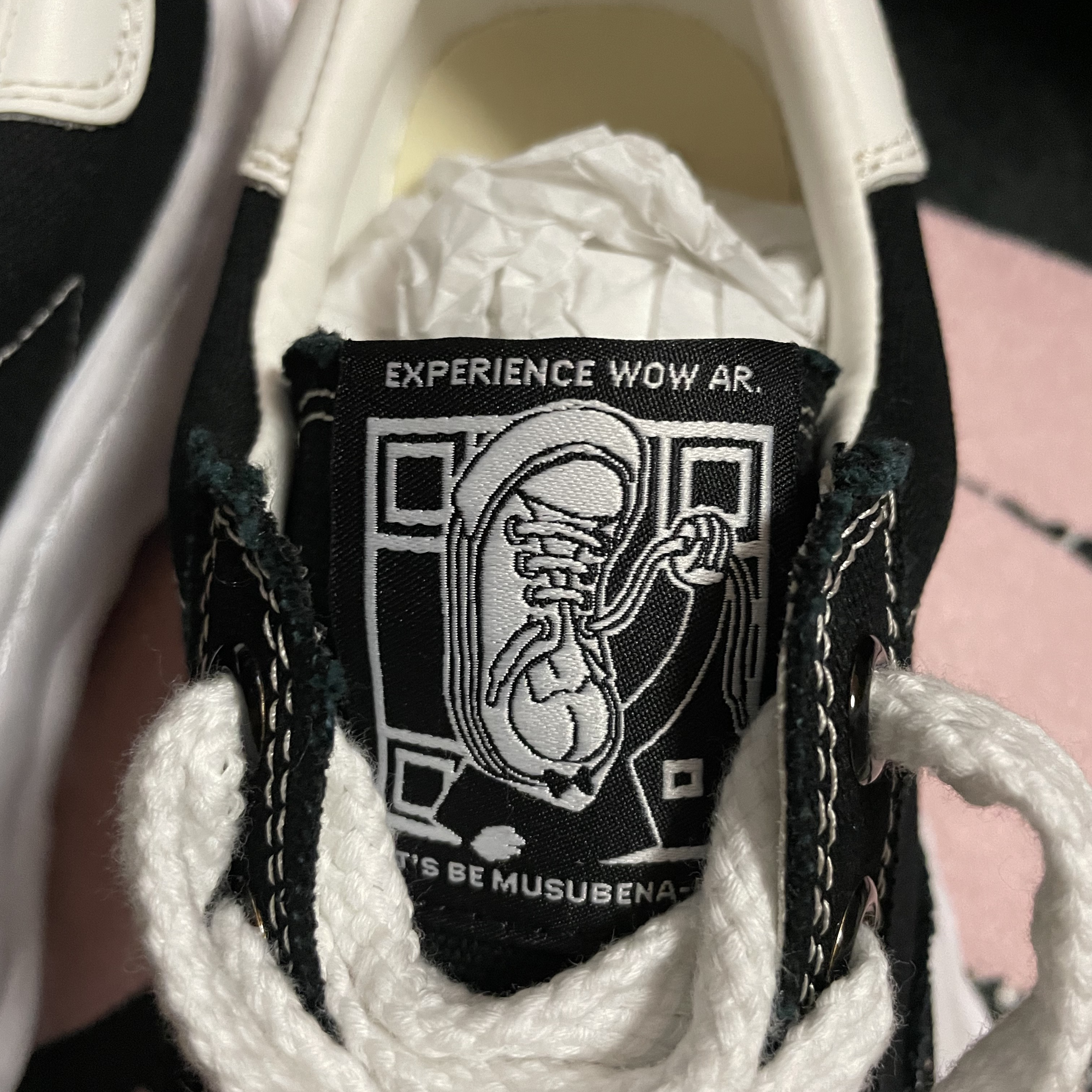 Maison Mihara Yasuhiro x WOW Blakey OG Sole Canvas Low-top Sneakers Nero 착용 스타일 - 4