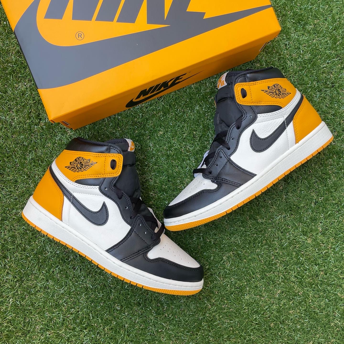 Jordan 1 Retro High OG Taxi 착용 스타일 - 2