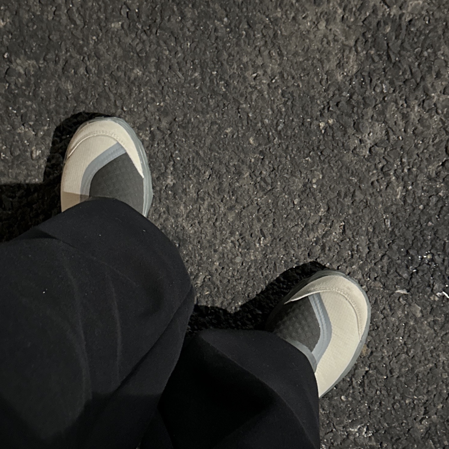 Salomon RX Snug Moss Gray 착용 스타일 - 2