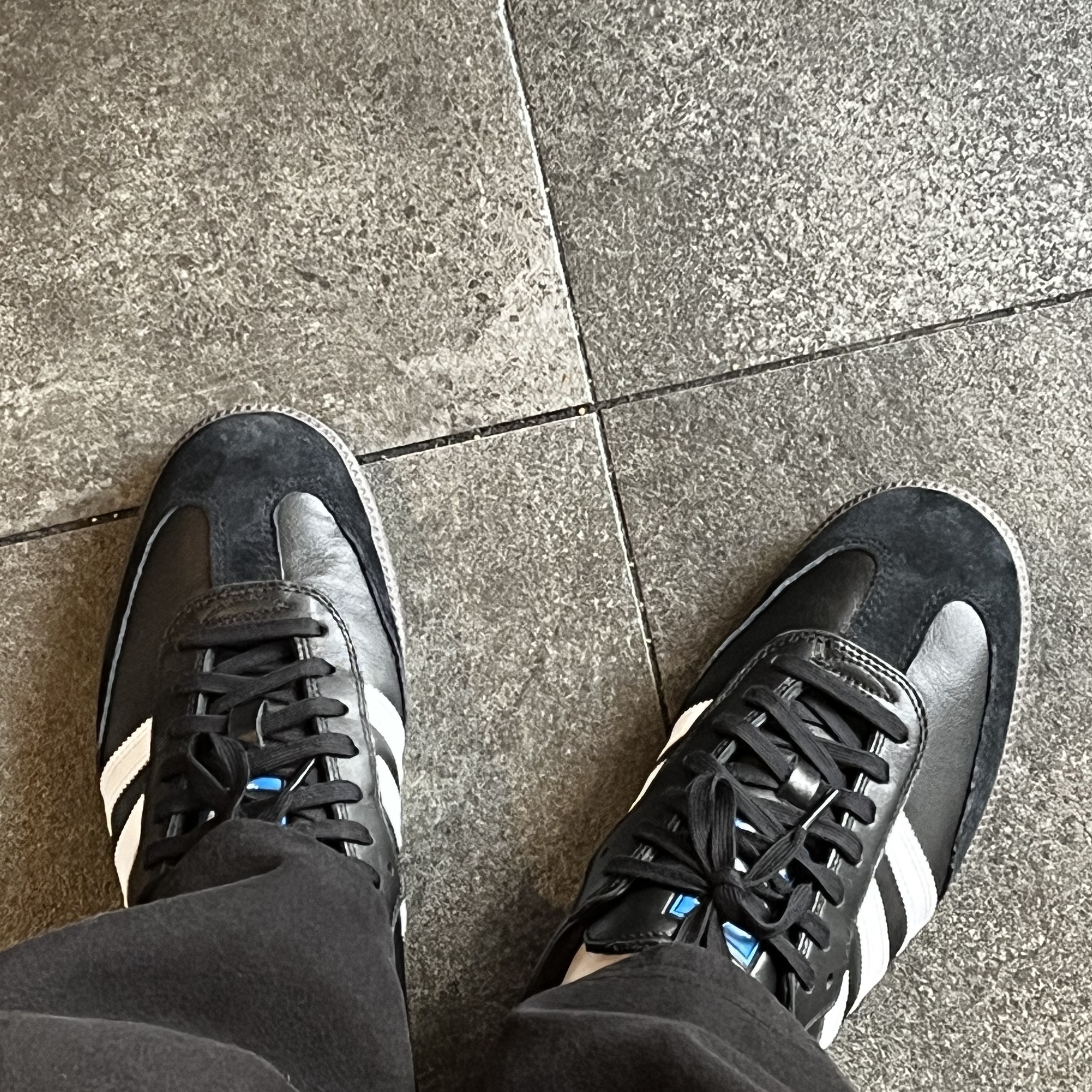 Adidas Samba ADV Black 착용 스타일