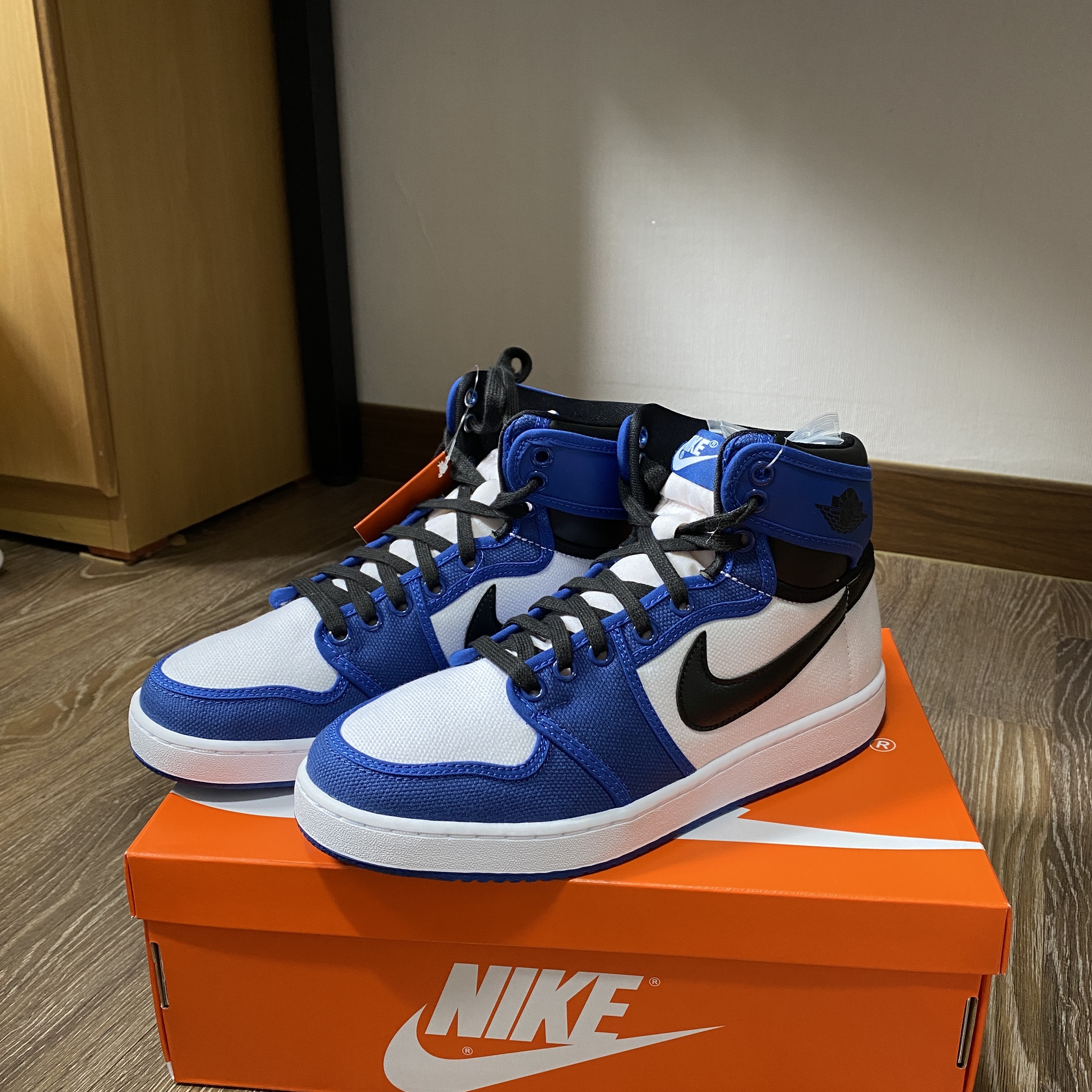 Jordan 1 KO Storm Blue 착용 스타일