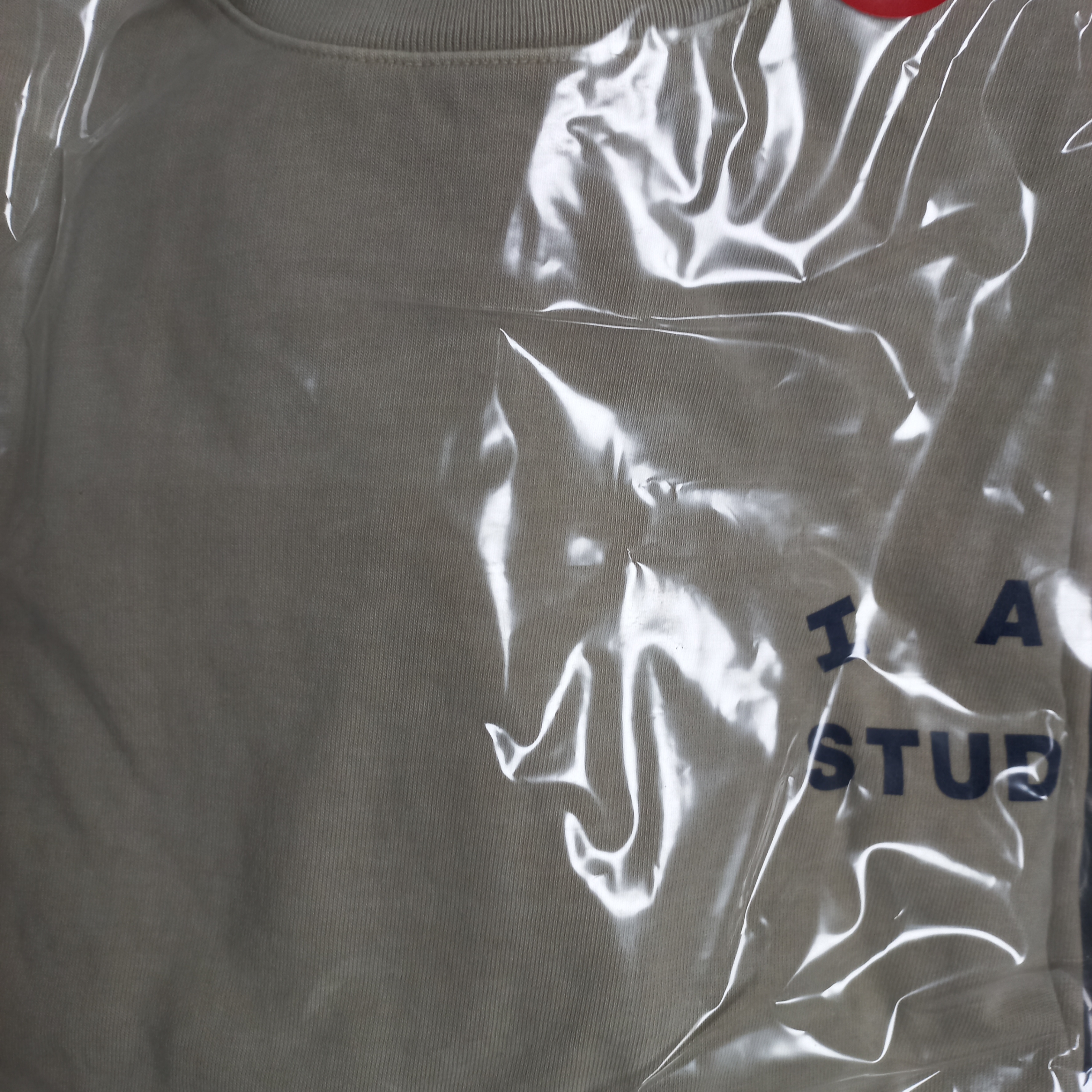 IAB Studio Pigment T-Shirt Oatmeal 착용 스타일