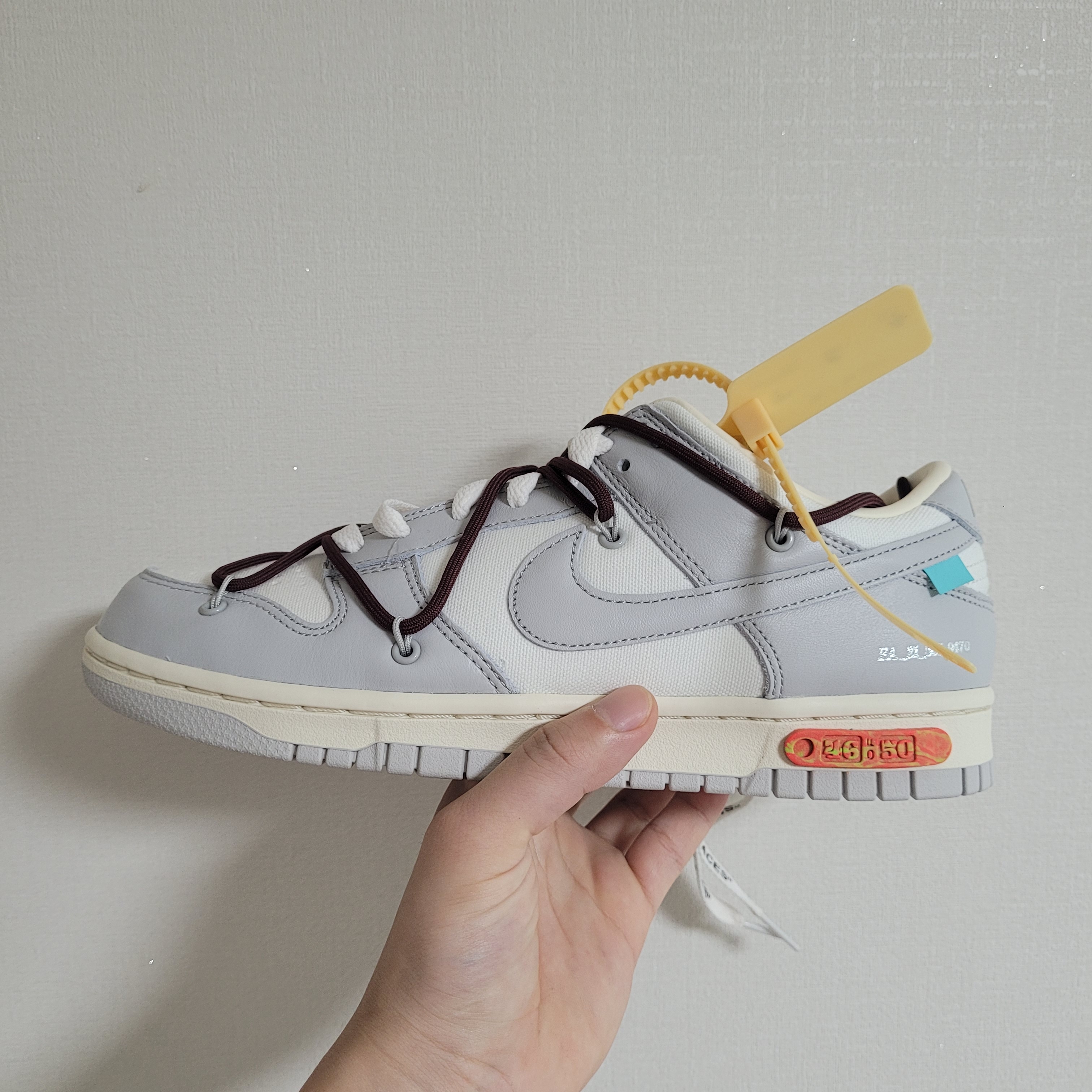 Nike x Off-White Dunk Low The 50 - Lot 46 착용 스타일