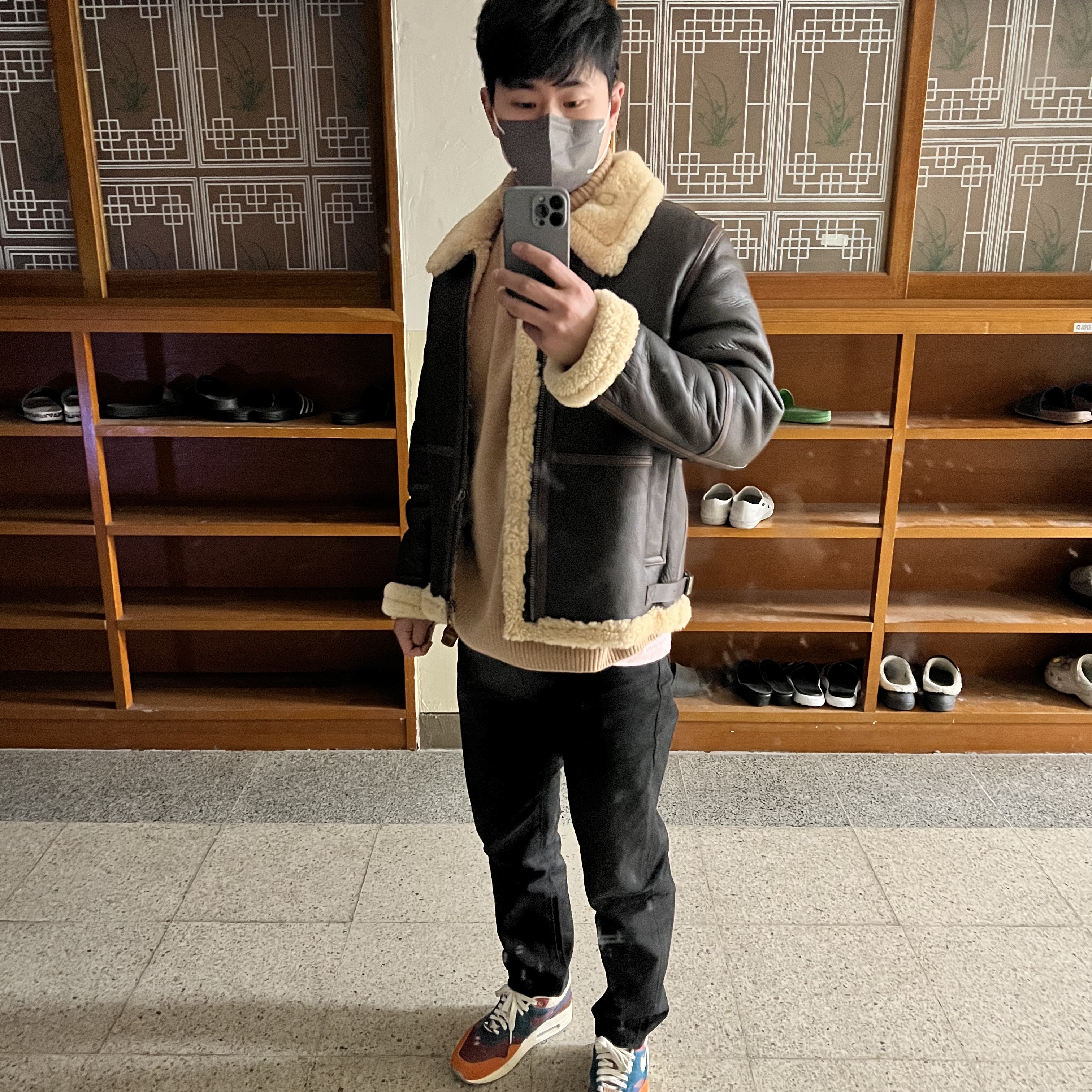Nike x Kasina Air Max 1 SP Won-Ang Orange 착용 스타일