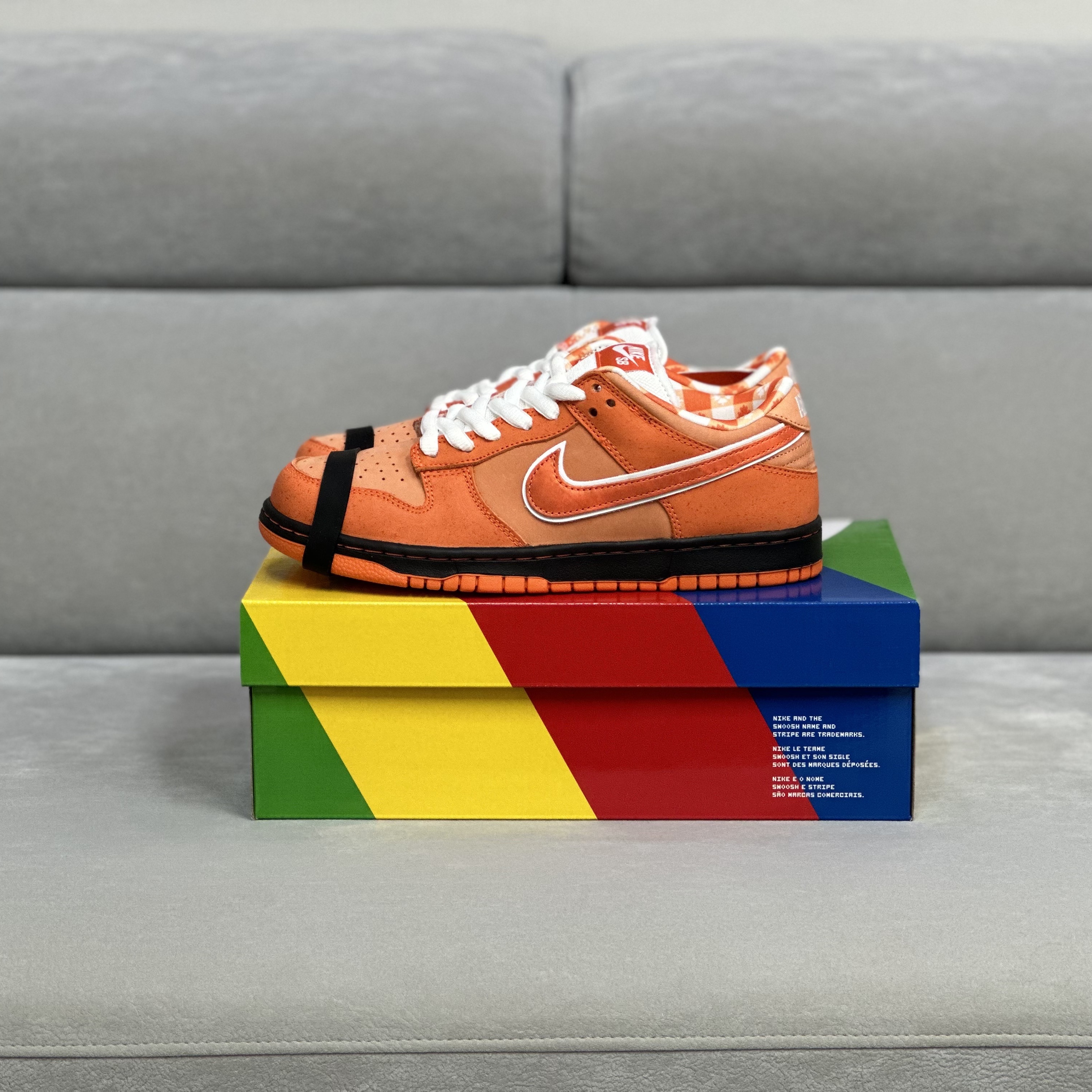 Nike x Concepts SB Dunk Low Orange Lobster (Regular Box) 착용 스타일 - 2