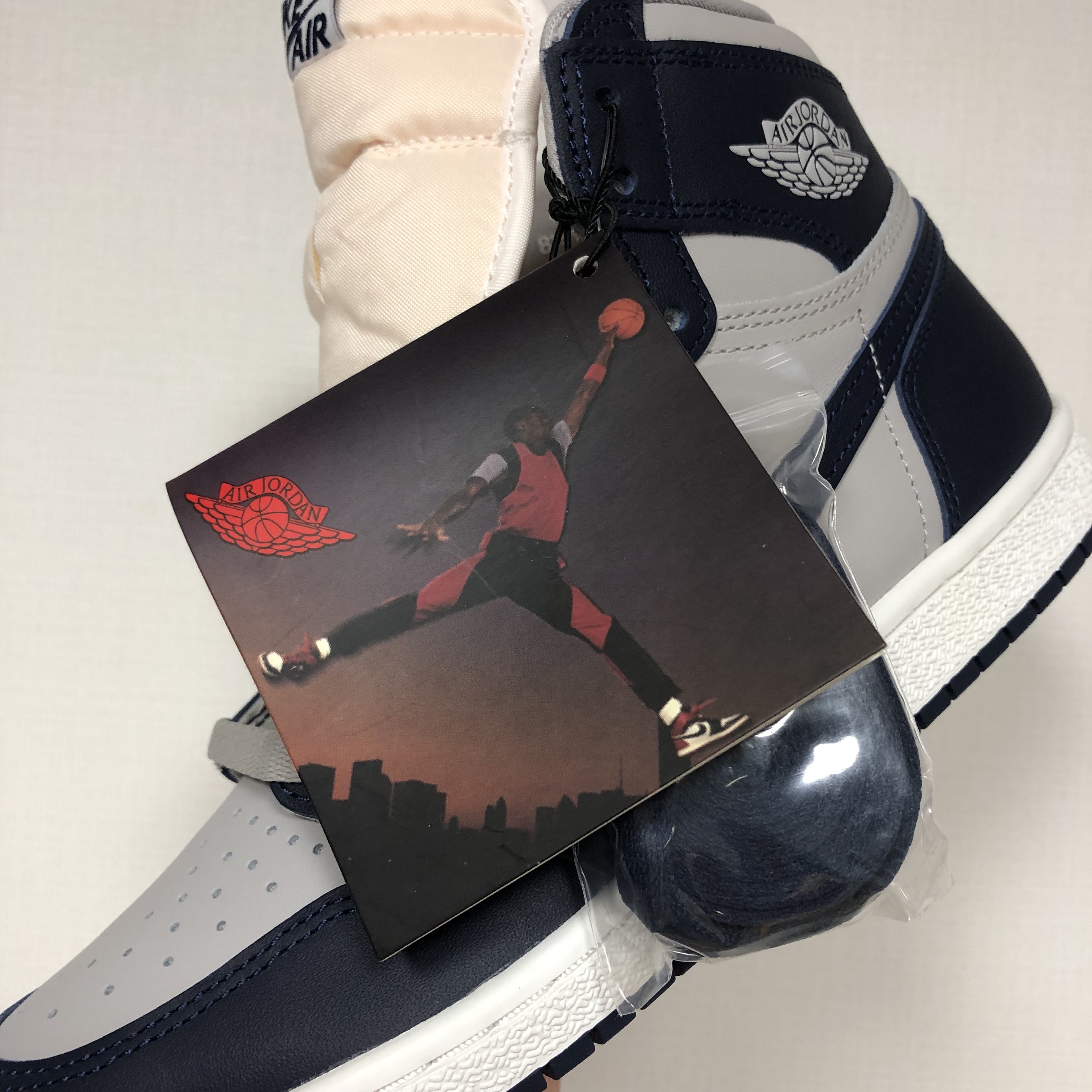Jordan 1 High 85 College Navy 착용 스타일 - 3