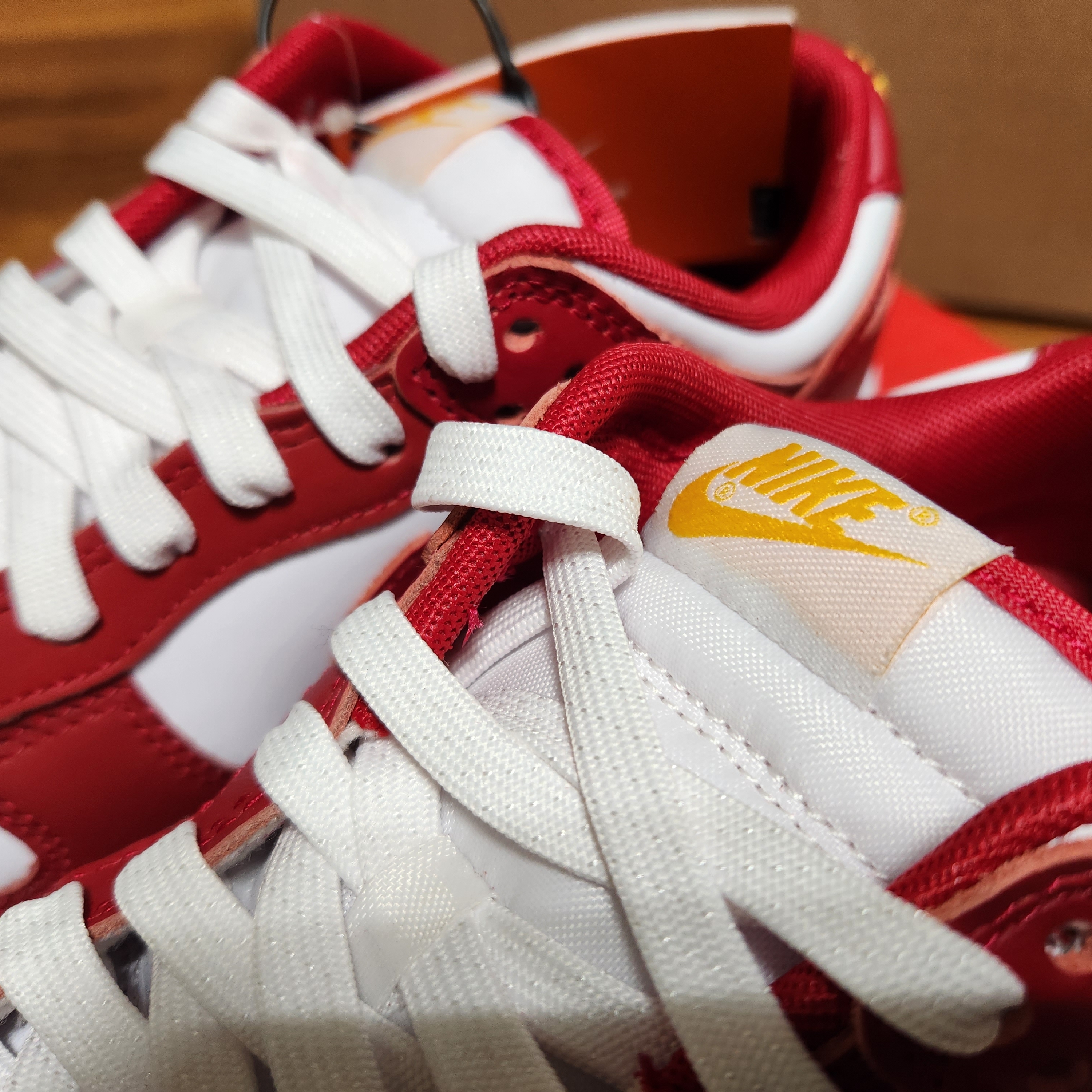Nike Dunk Low Retro Gym Red 착용 스타일 - 4