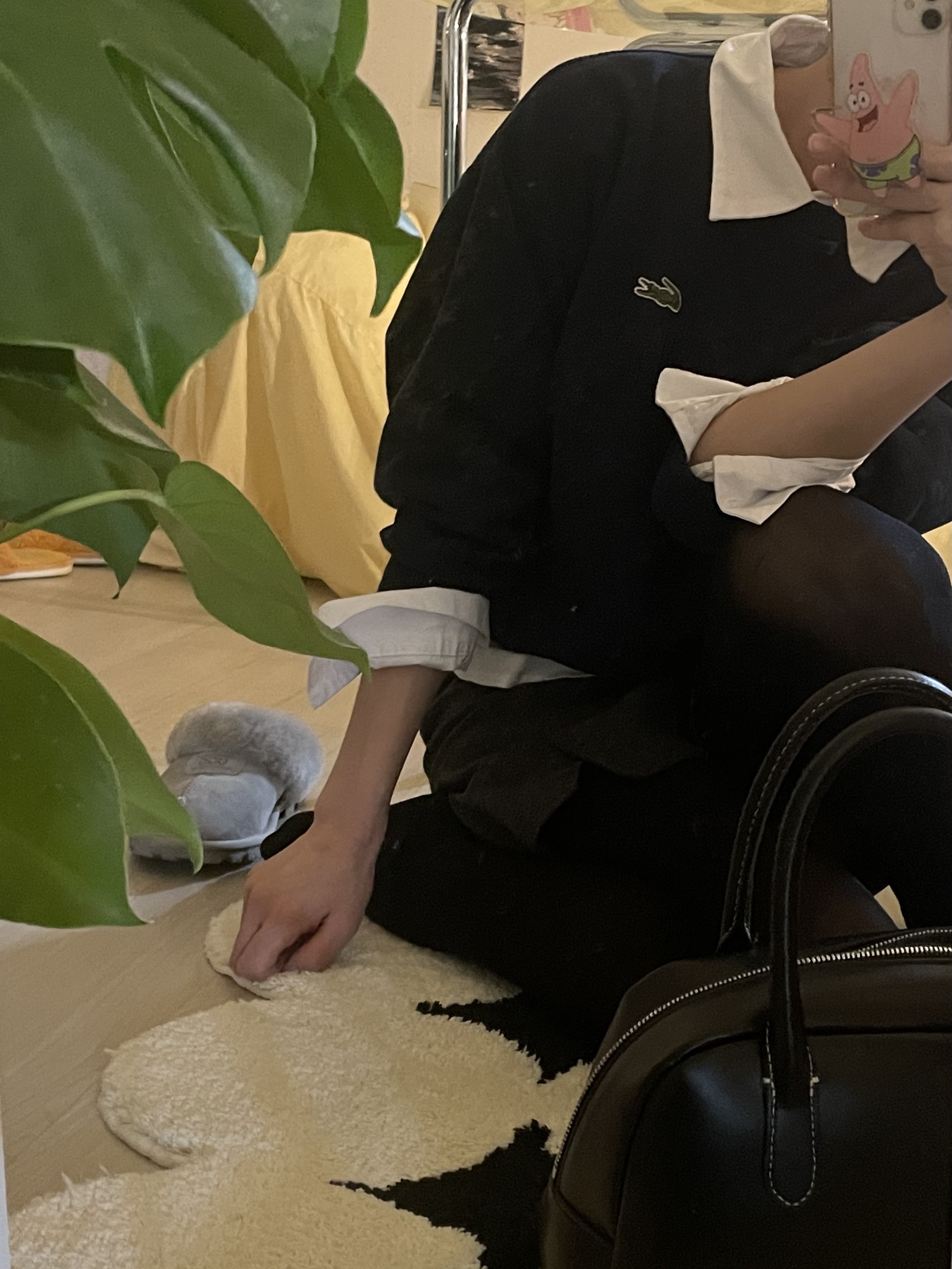 (W) UGG Coquette Slipper Grey 착용 스타일