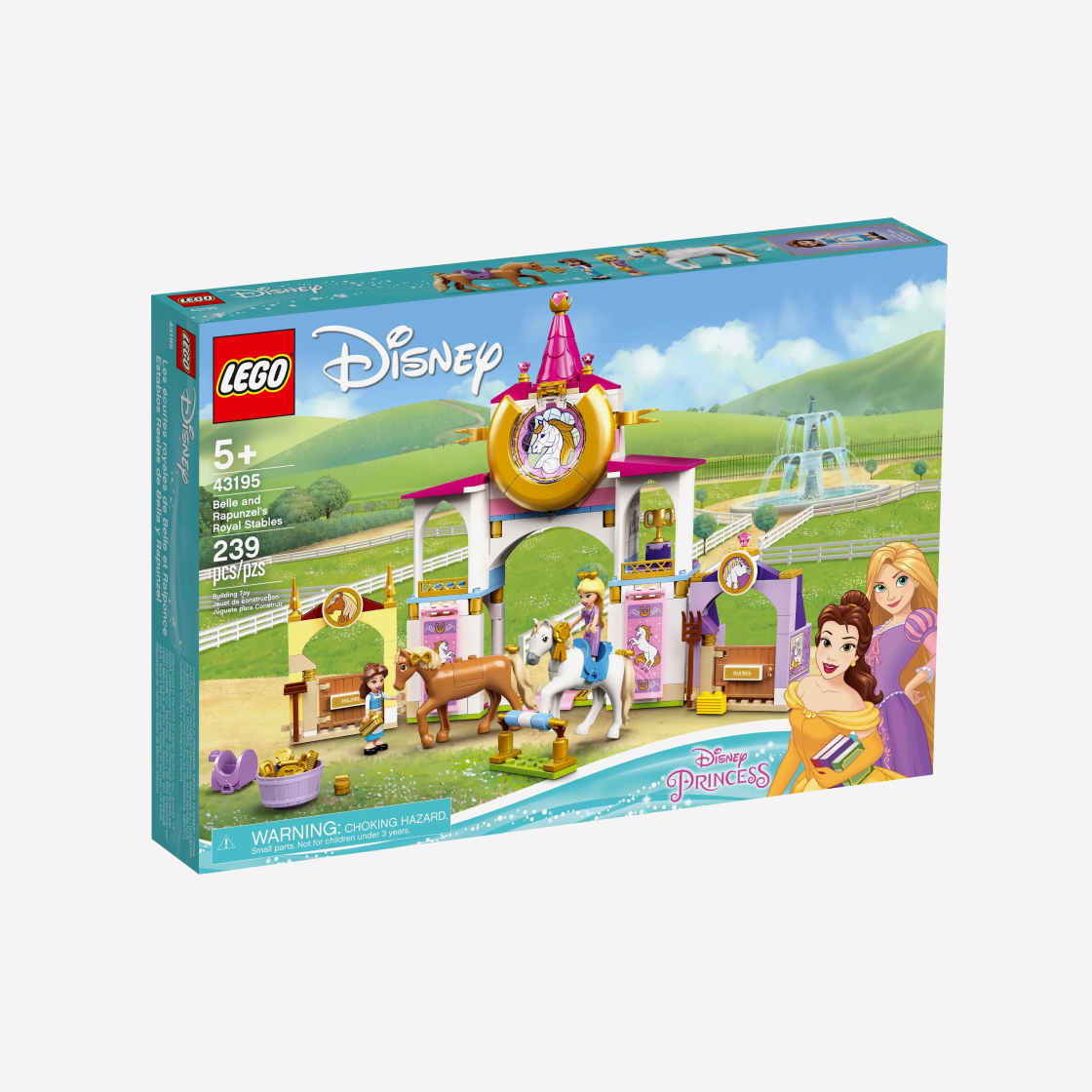 레고 디즈니 벨과 라푼젤의 왕실 말 훈련소(Lego Disney Belle and Rapunzel's Royal Stables) - 2