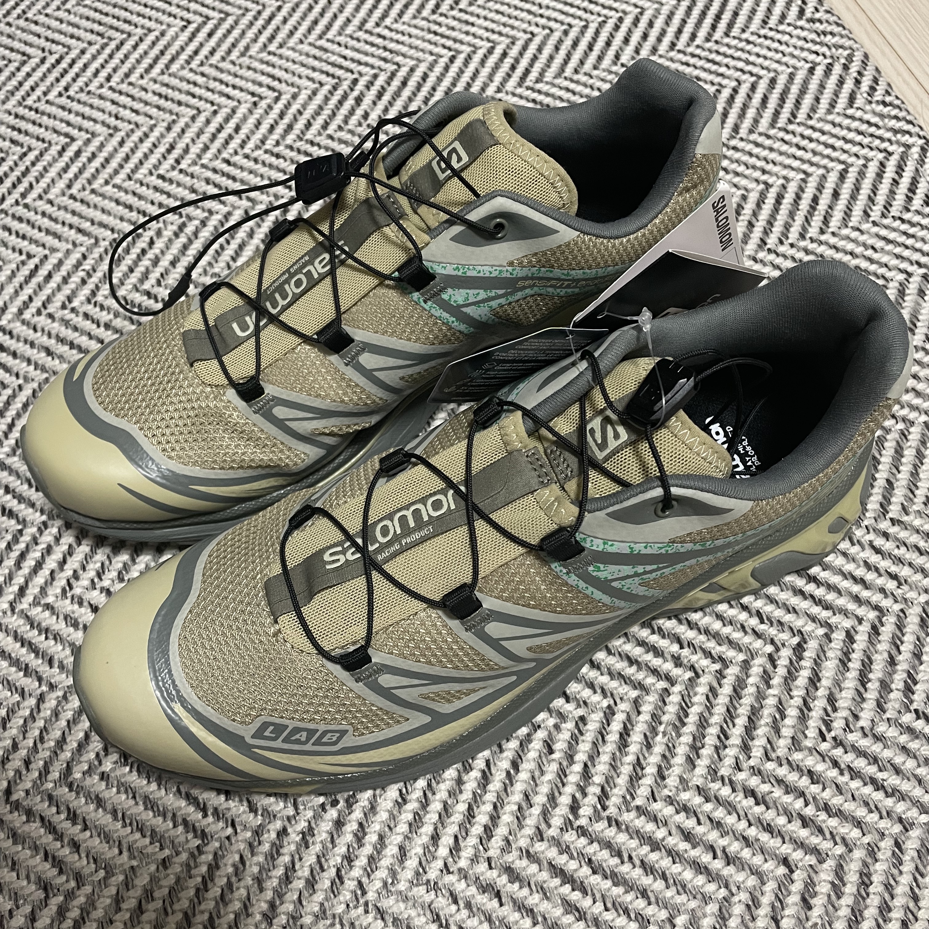 Salomon XT-6 Mindful Grey Green Moss Grey 착용 스타일