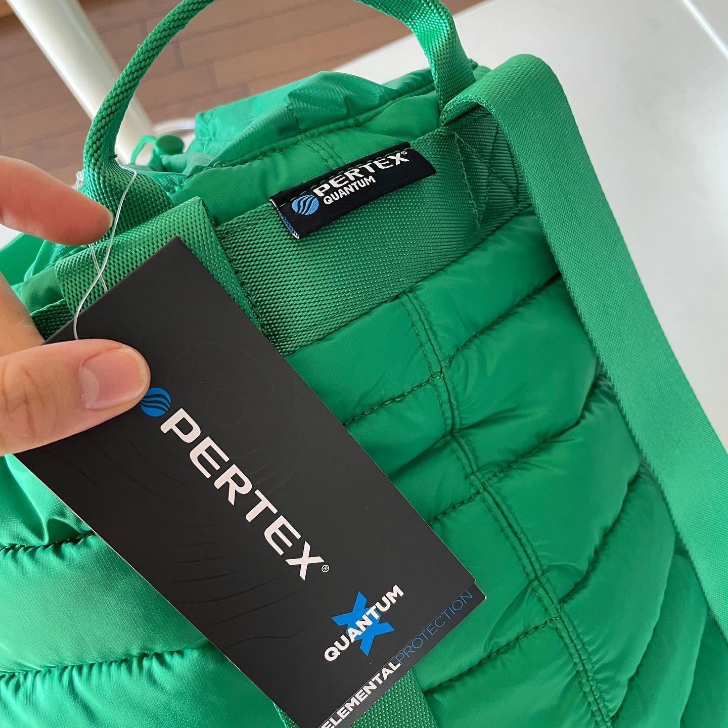 Supreme Puffer Backpack Green - 22FW 착용 스타일 - 4