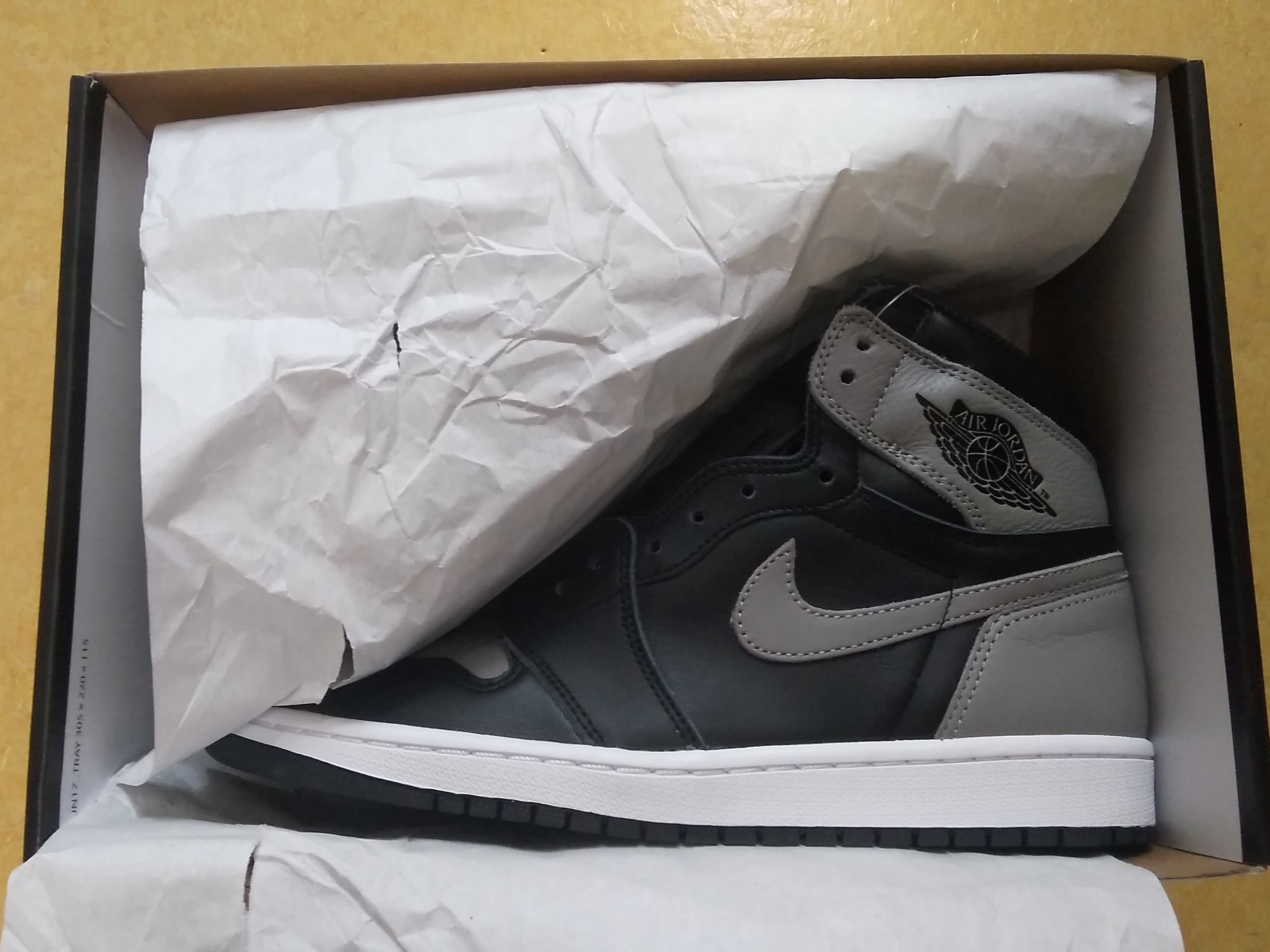 Jordan 1 Retro High OG Shadow 2018 착용 스타일