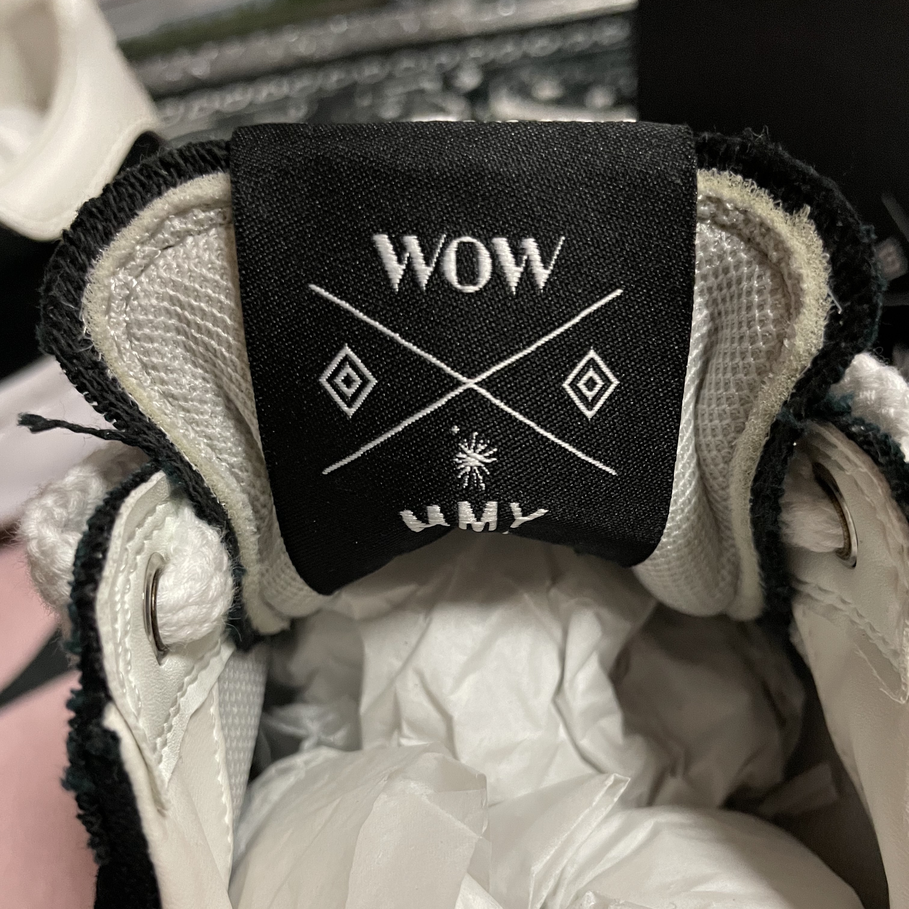 Maison Mihara Yasuhiro x WOW Blakey OG Sole Canvas Low-top Sneakers Nero 착용 스타일 - 5