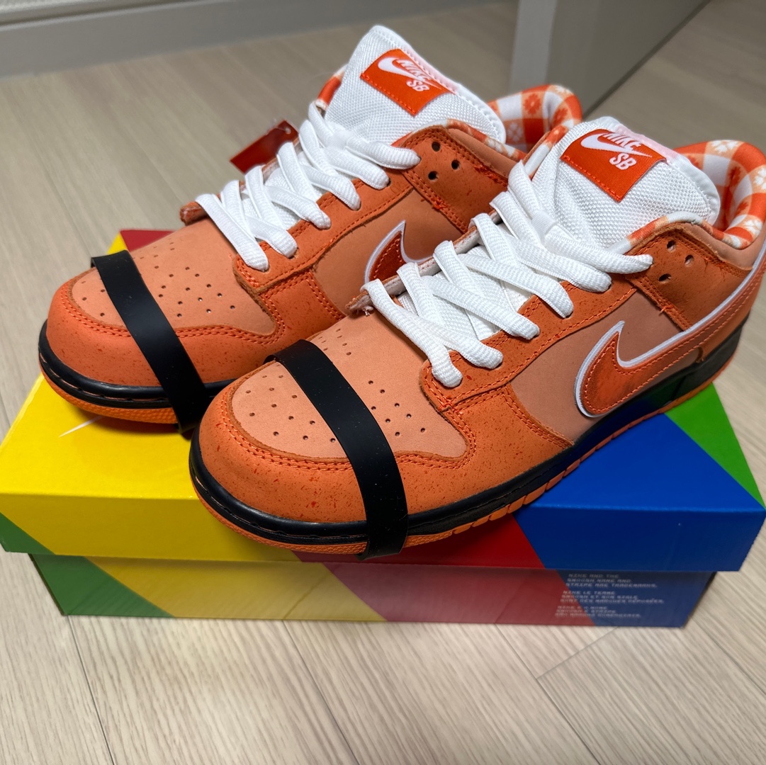 Nike x Concepts SB Dunk Low Orange Lobster (Regular Box) 착용 스타일