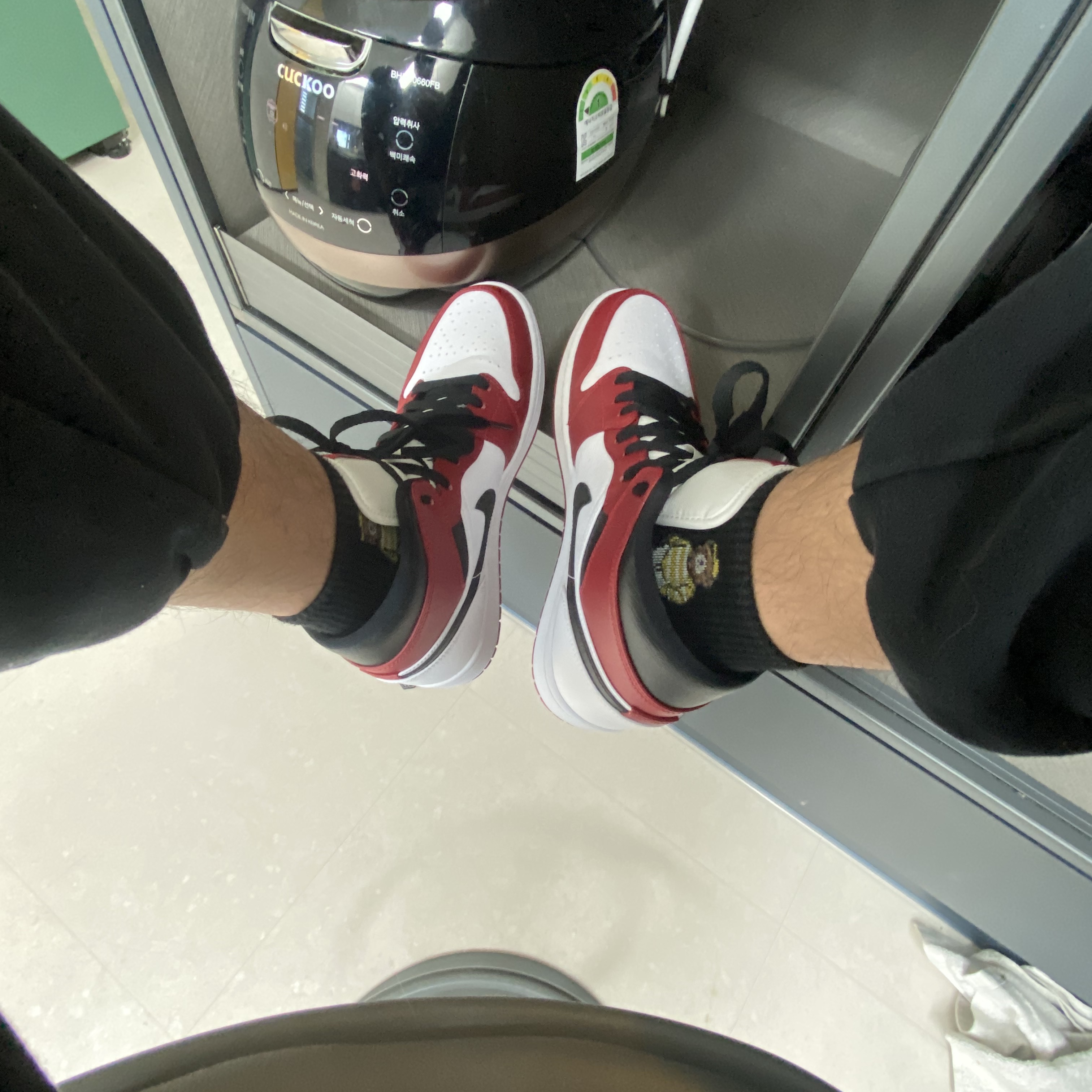 Jordan 1 Mid Chicago 2020 착용 스타일